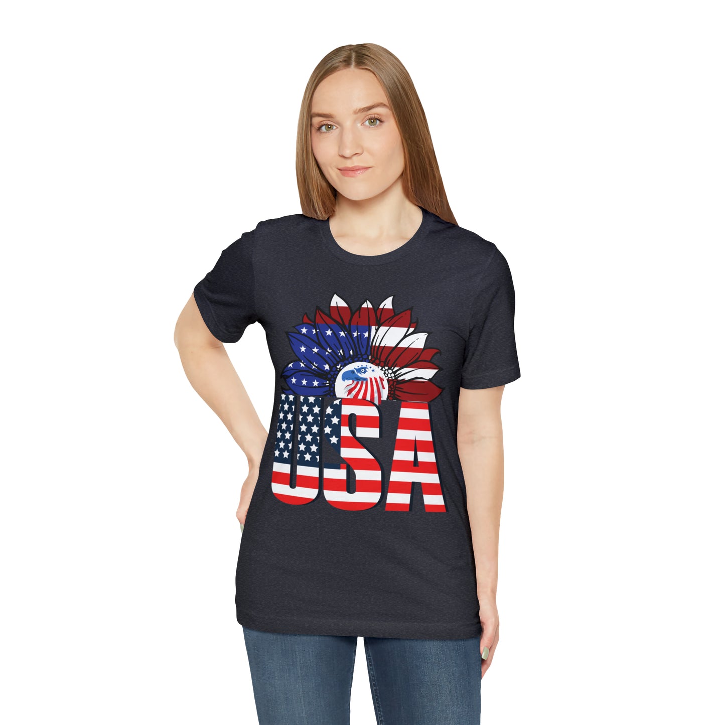 Independence Day shirt, American flag shirt, Red, white, and blue shirt,