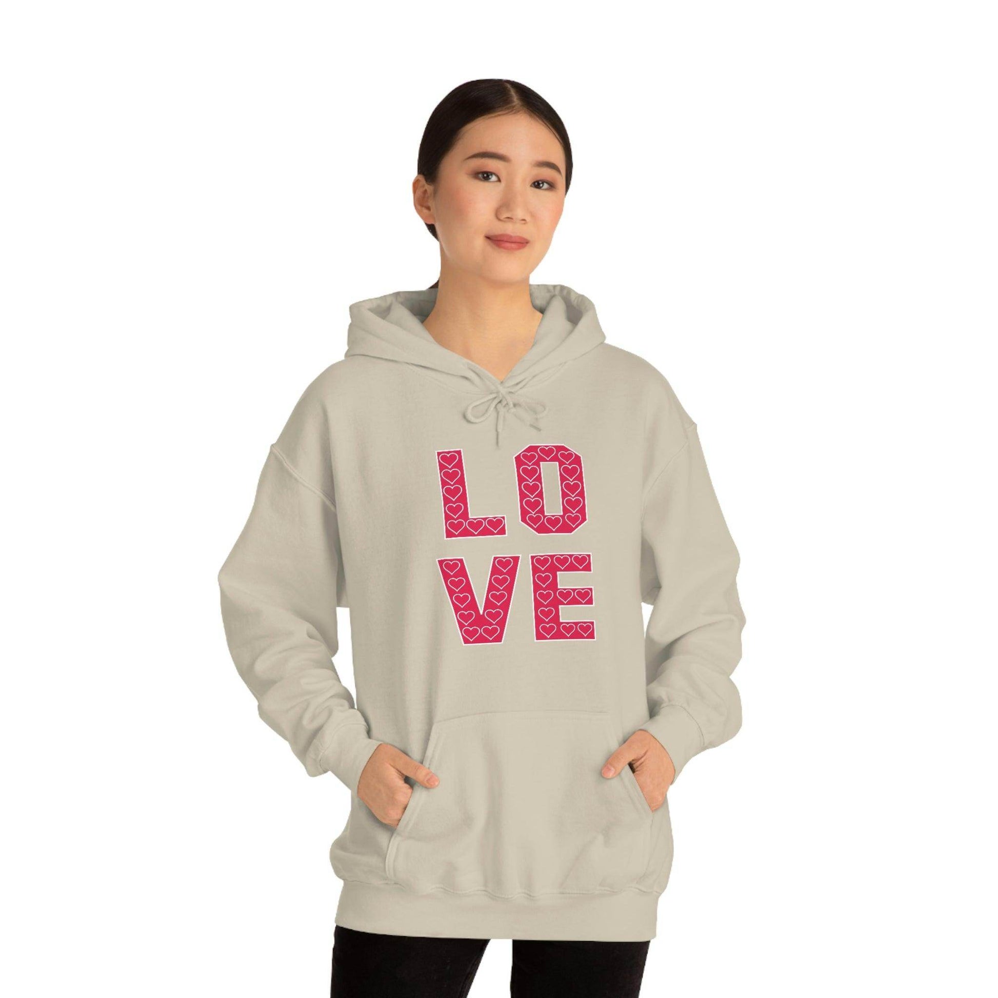 Love Hooded sweatshirt - Giftsmojo
