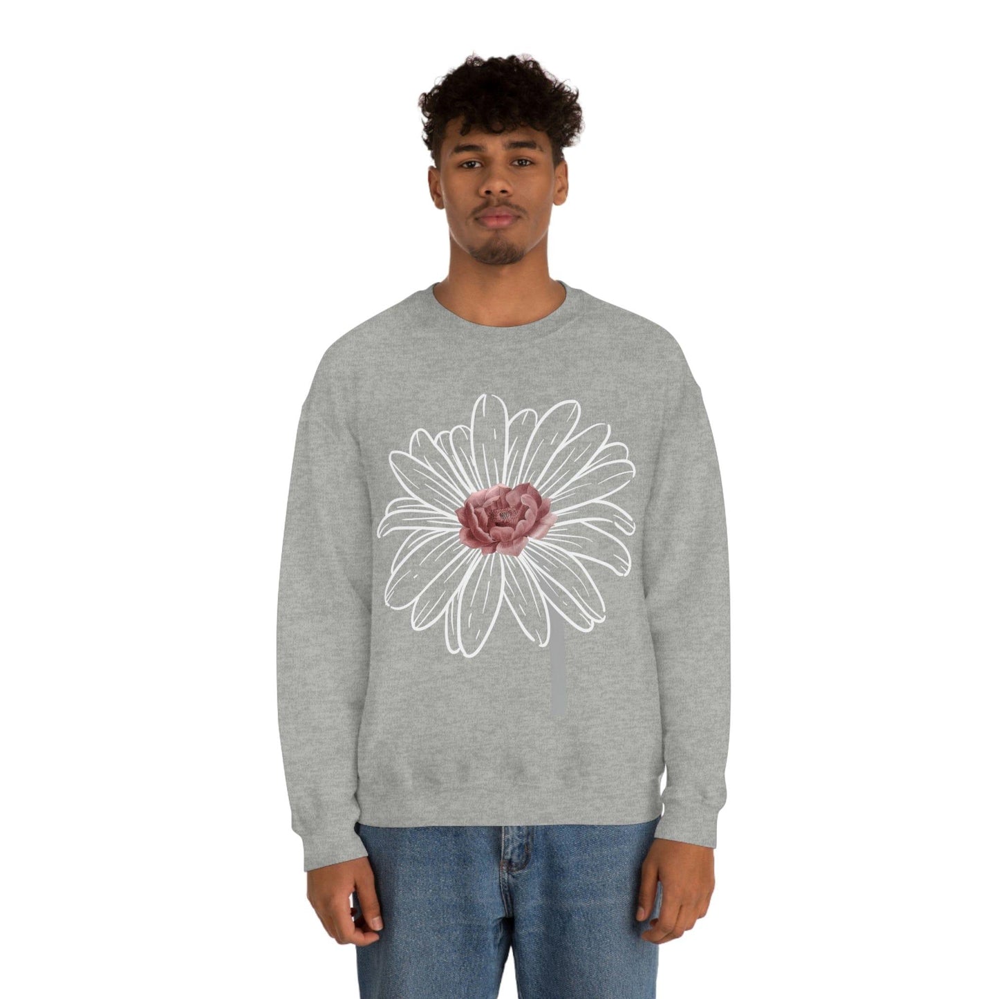 Floral Sweatshirt, Wildflower Sweatshirt, Flower sweatshirt, Wild Flowers