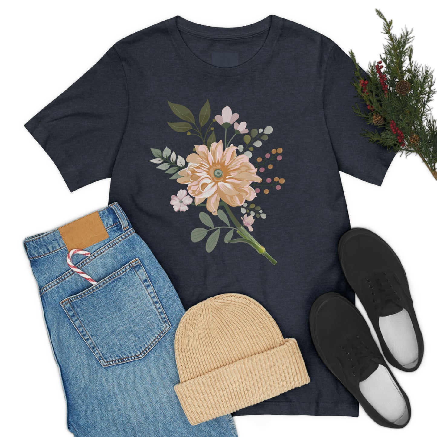 Cute Flower T-shirt - Nature lover Shirt - Cute Flower lover shirt