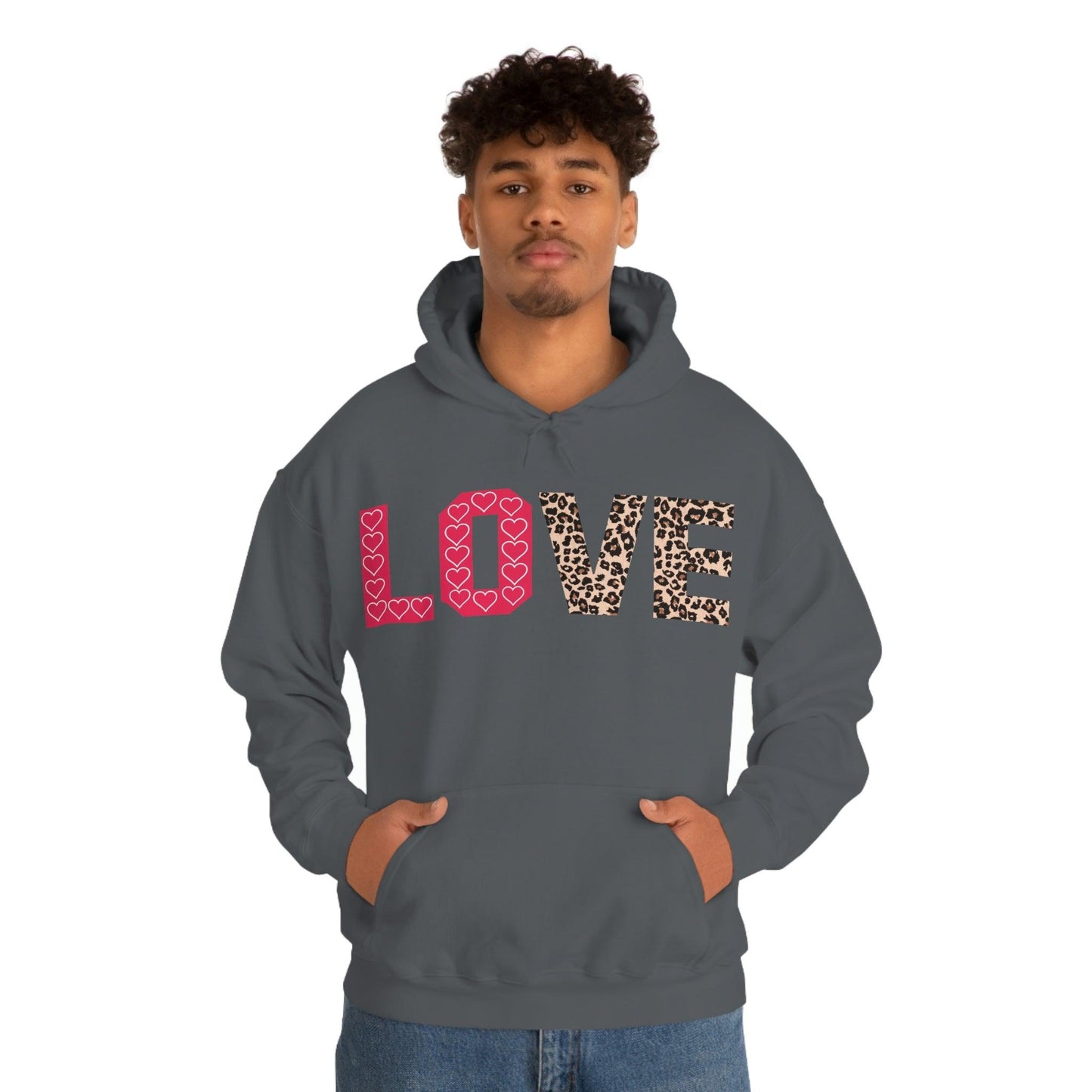 Leopard print Hooded Sweatshirt