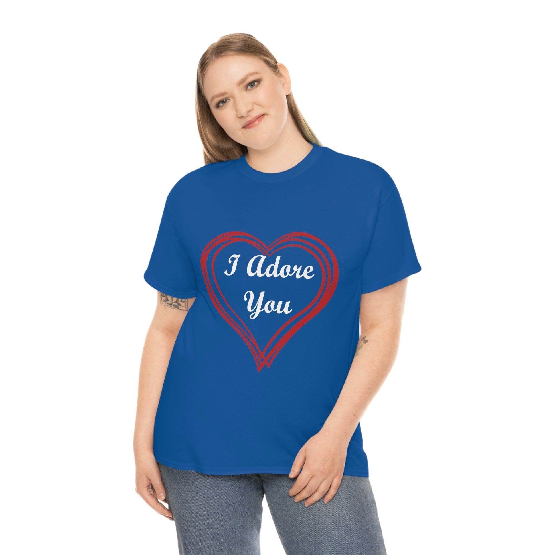 I Adore You Tee - Giftsmojo