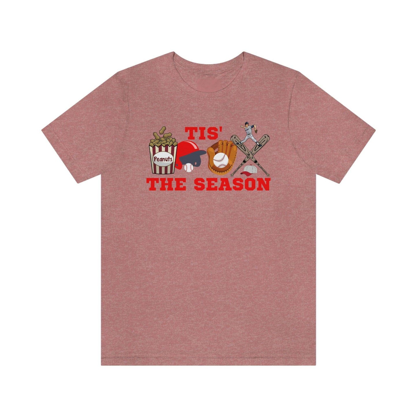 Tis the season Baseball shirt baseball tee baseball tshirt - sport shirt Baseball Mom shirt, Baseball Mama shirt, gift for him gameday shirt - Giftsmojo