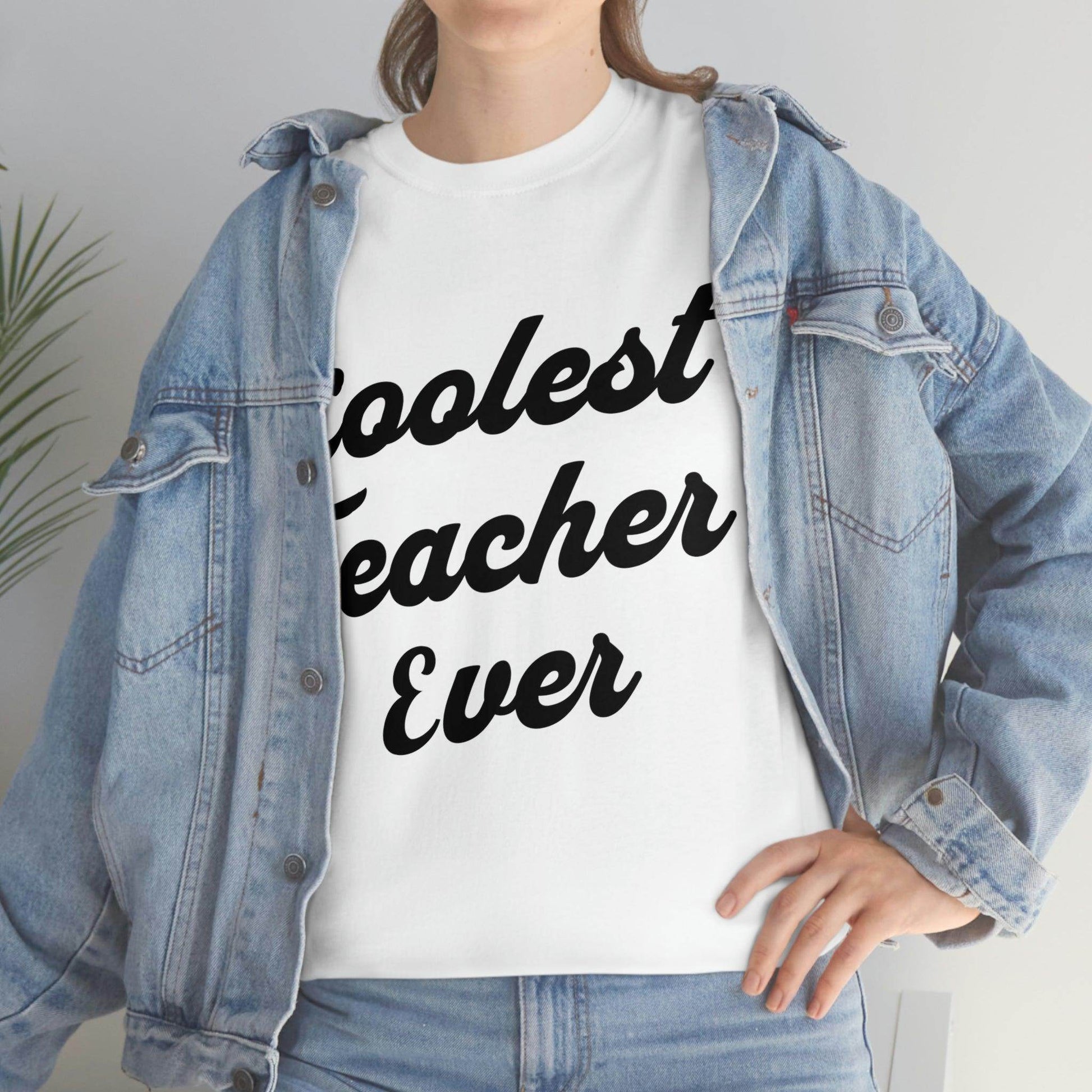 Coolest Teacher Ever T-Shirt - Teacher appreciation - gift for teachers - Giftsmojo