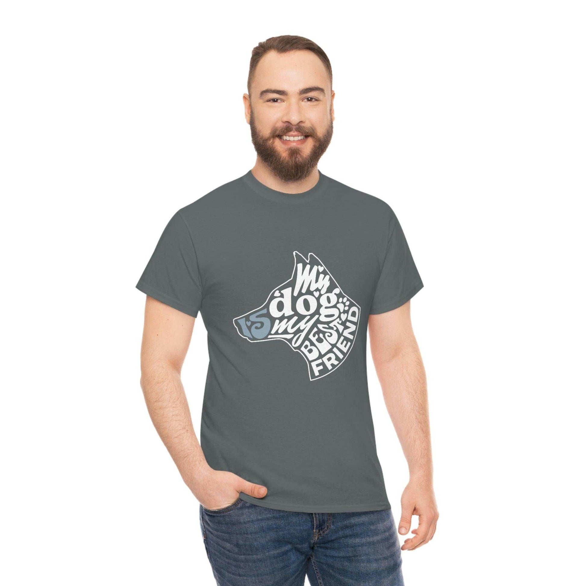 My Dog is My Best Friend Tee - Giftsmojo