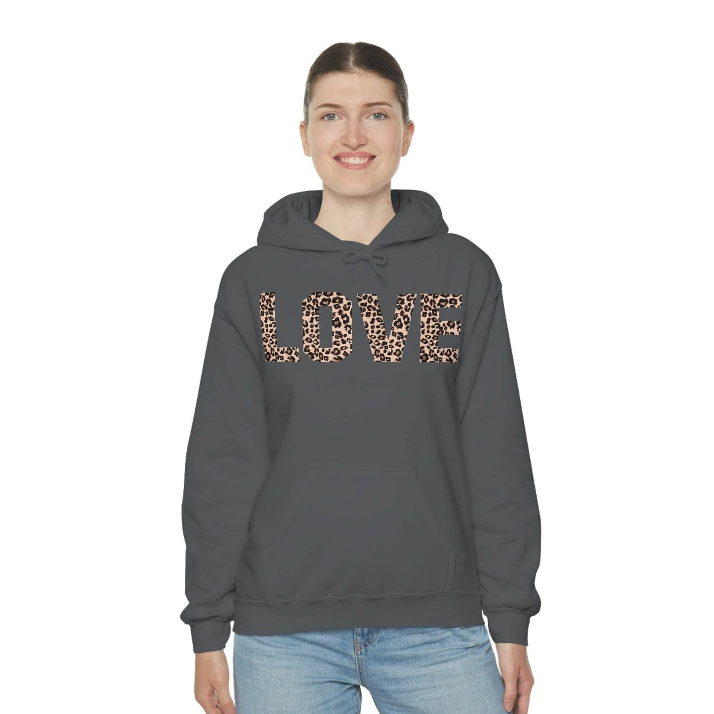 Leopard print Hooded Sweatshirt - Giftsmojo