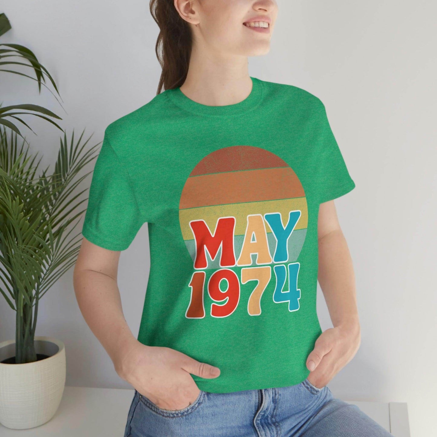 49th Birthday Shirt, 1974 Shirt, 49th Birthday Tee, Vintage 1974 Shirt, 49th Birthday Gifts, 1974 Birthday Shirt, 49th Birthday Gift - Giftsmojo