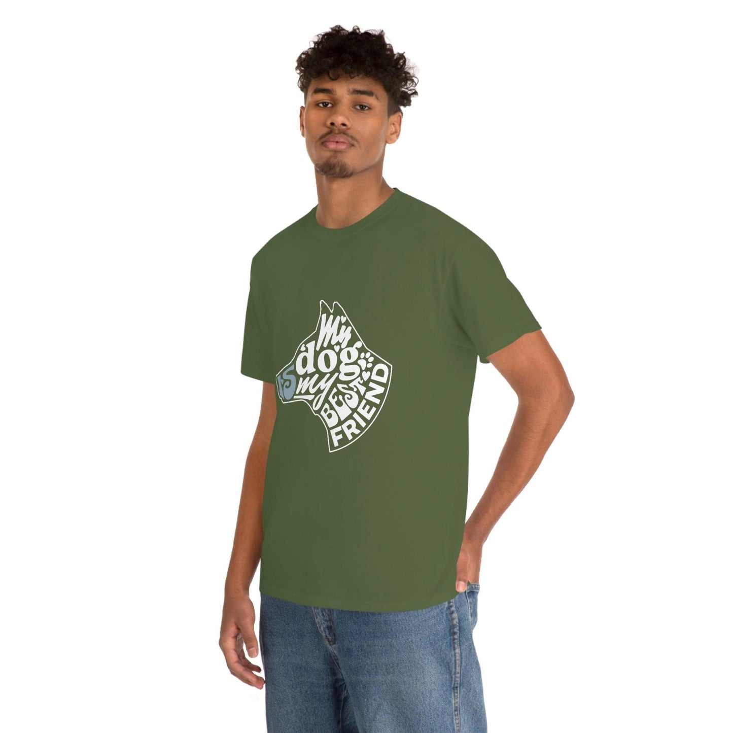 My Dog is My Best Friend Tee - Giftsmojo