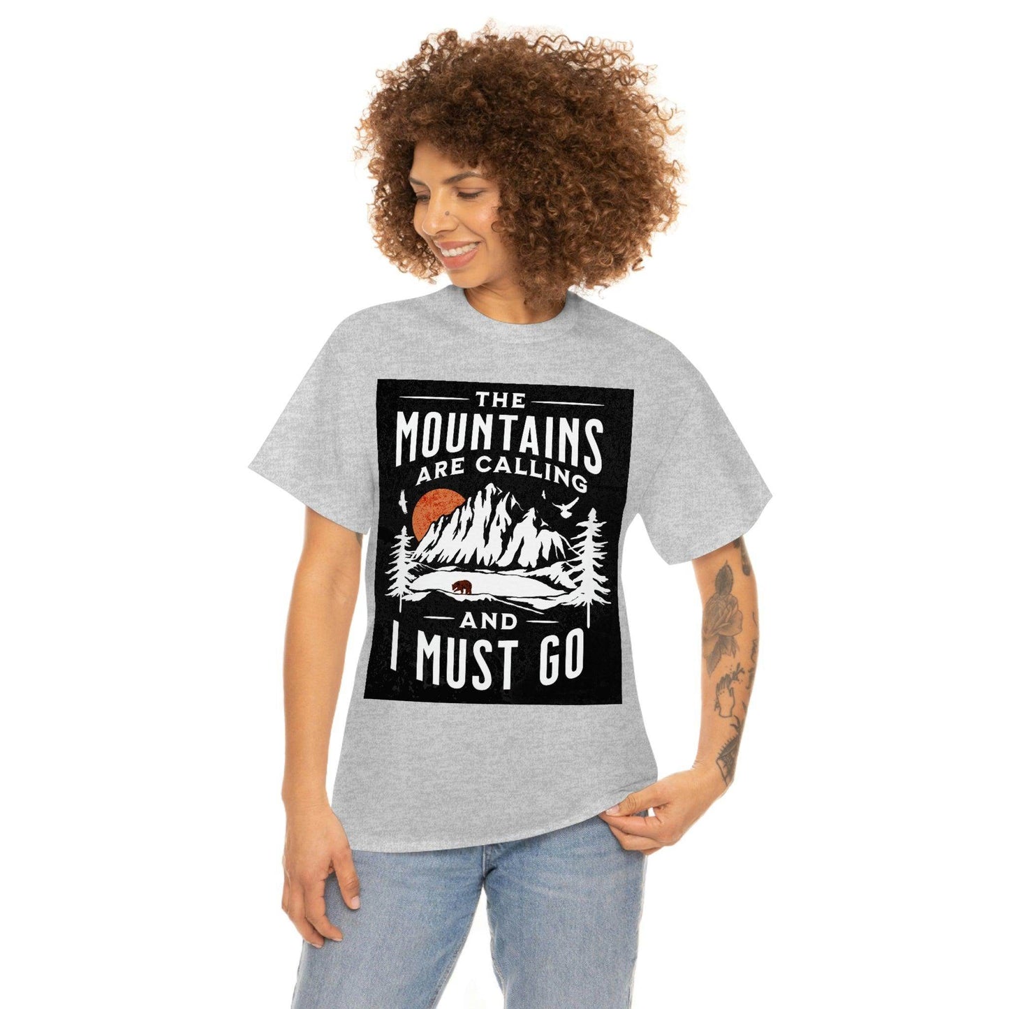 The Mountains are calling Tee - Giftsmojo