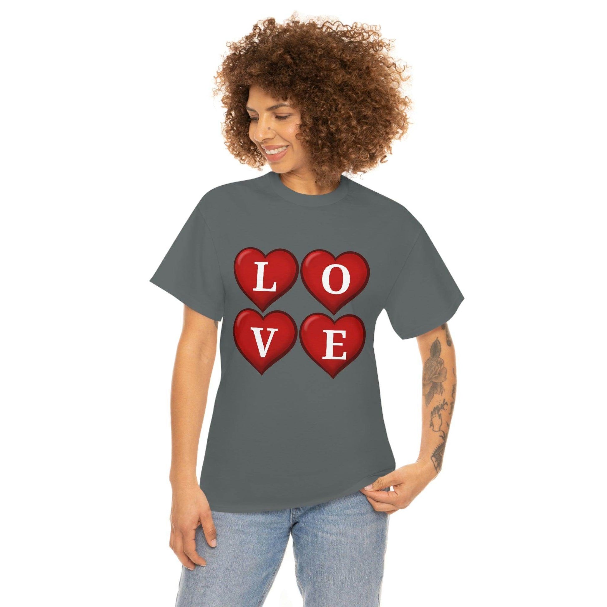 4hearts love Tee - Giftsmojo