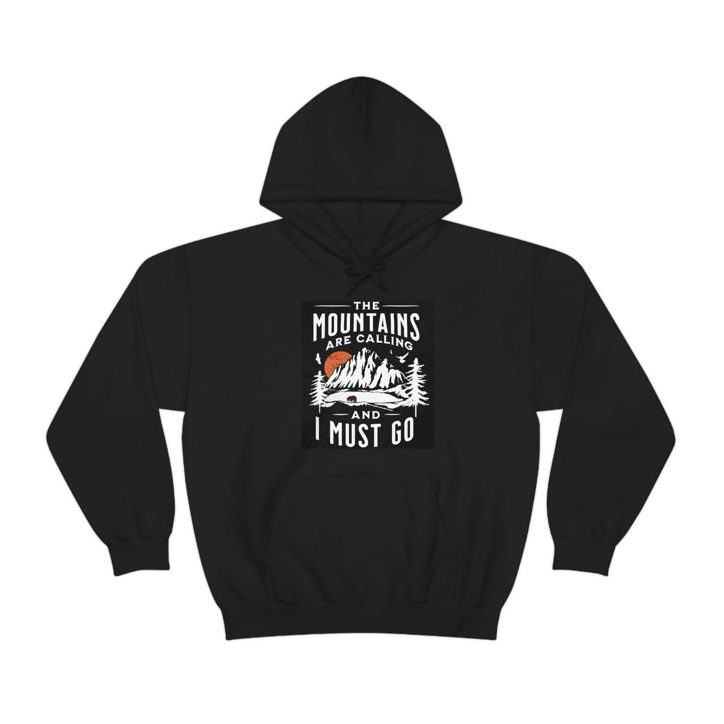 The Mountains are calling Hooded Sweatshirt - Giftsmojo