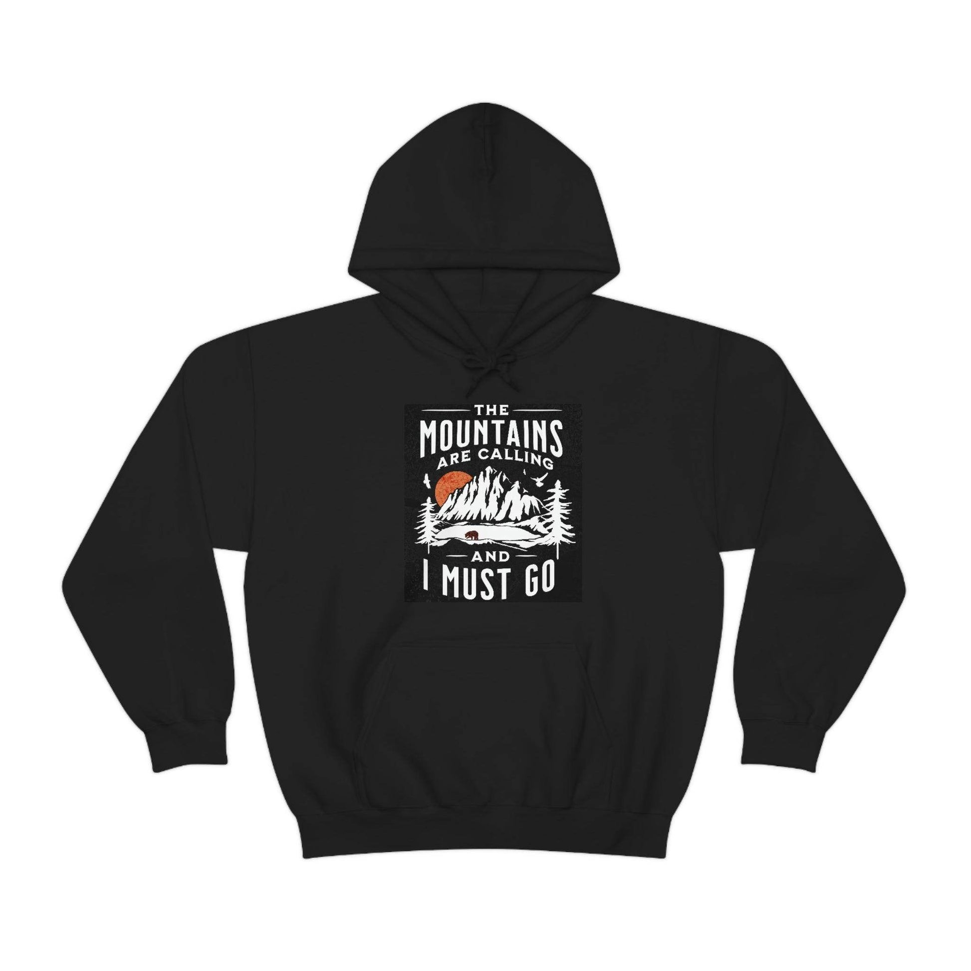 The Mountains are calling Hooded Sweatshirt - Giftsmojo