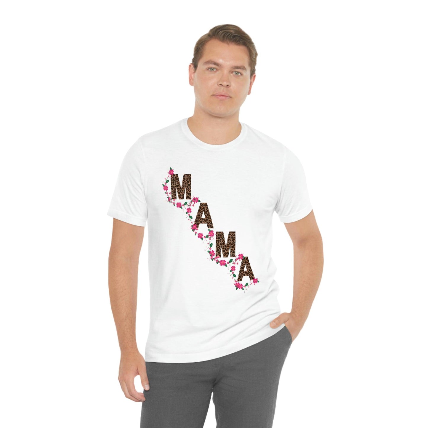 Leopard print Mama shirt - Leopard Mama Shirt mothers day shirt new mom shirt - Giftsmojo