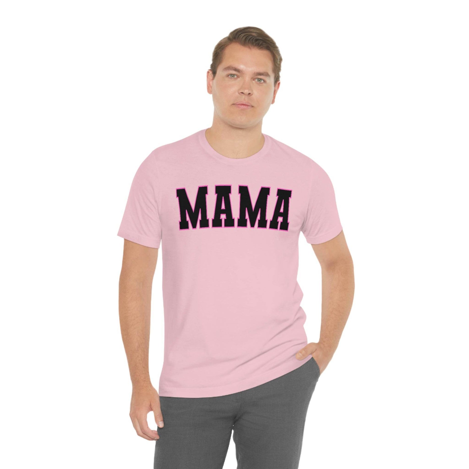 Cute Mama shirt mom shirt gift for her - mothers day shirt mothers day gift mom life shirt - retro mama shirt boy mama shirt mama t-shirt - Giftsmojo