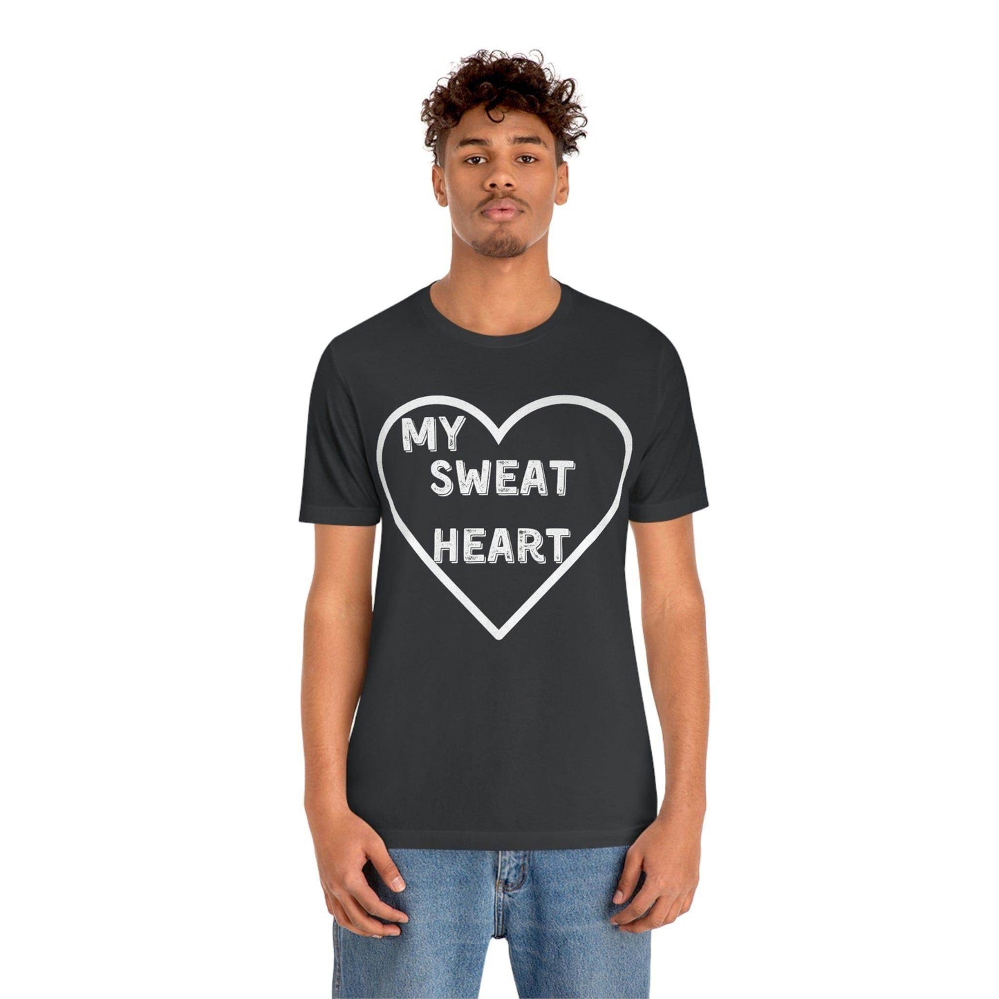 My Sweat Heart - Love shirt - Gift for wife - Gift for Husband - Gift for Girlfriend and Boyfriend - Giftsmojo