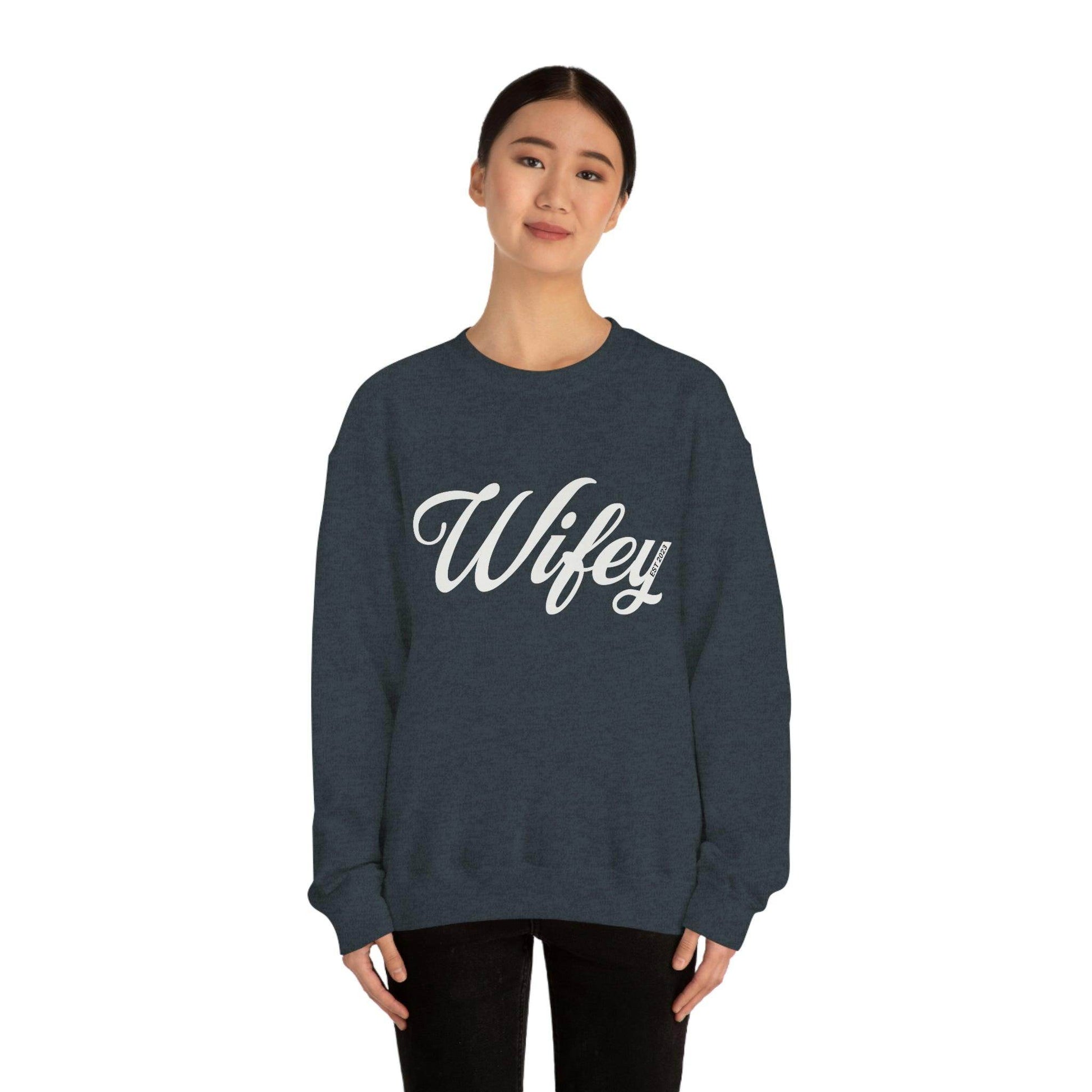 Wifey Sweatshirt - Giftsmojo