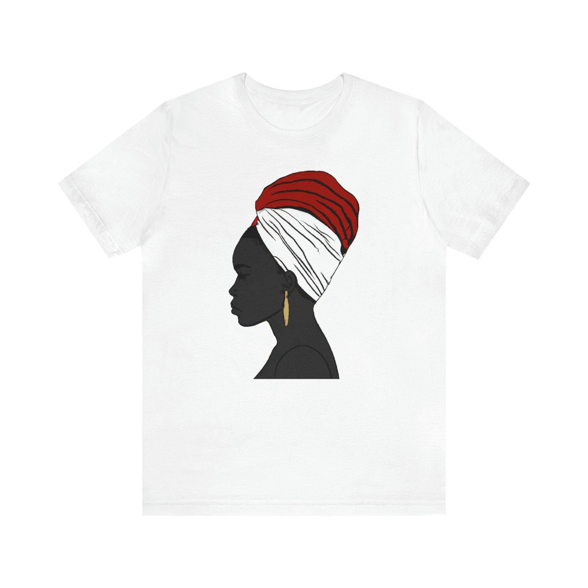 African Woman Art Shirt, Black Queen Shirt - Giftsmojo