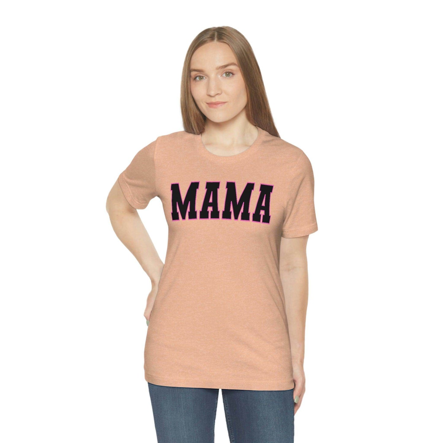 Cute Mama shirt mom shirt gift for her - mothers day shirt mothers day gift mom life shirt - retro mama shirt boy mama shirt mama t-shirt - Giftsmojo