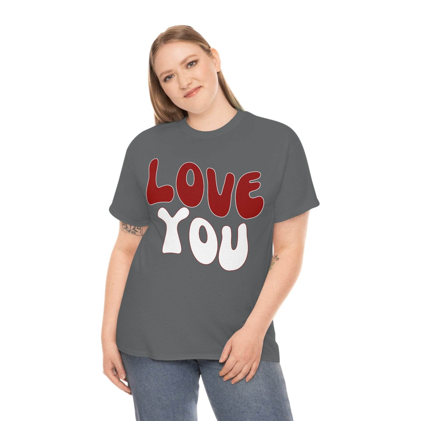 Love You Tee - Giftsmojo