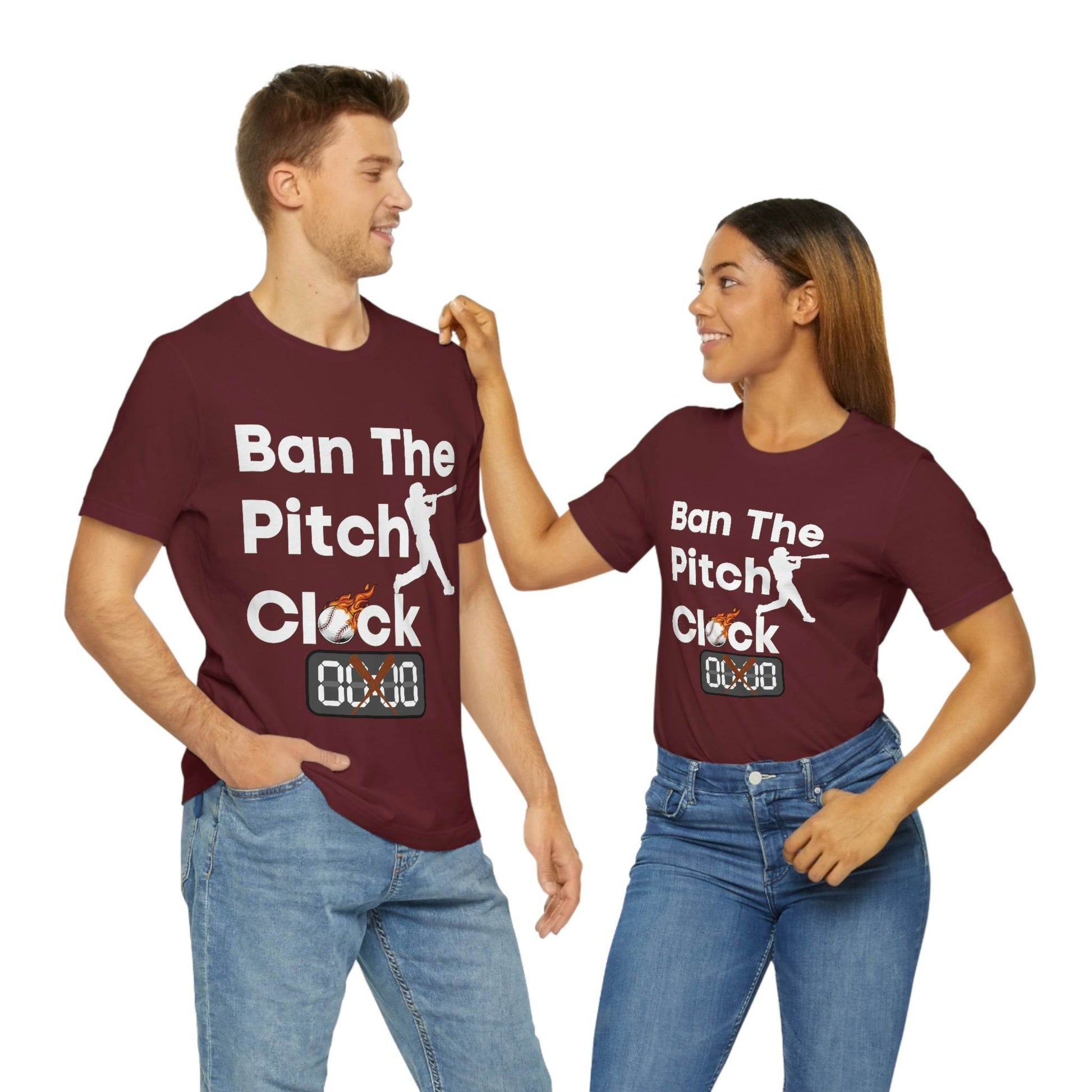 Ban The Pitch Clock in Baseball - Ban Baseball Pitch Clock - Giftsmojo