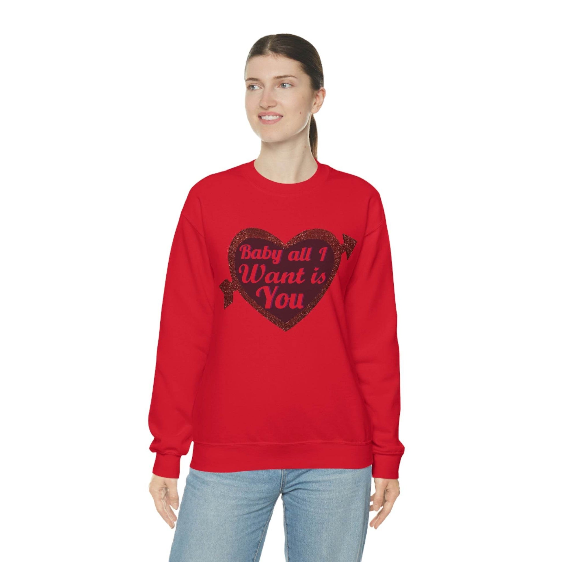 Baby all I want is You Sweatshirt - Giftsmojo