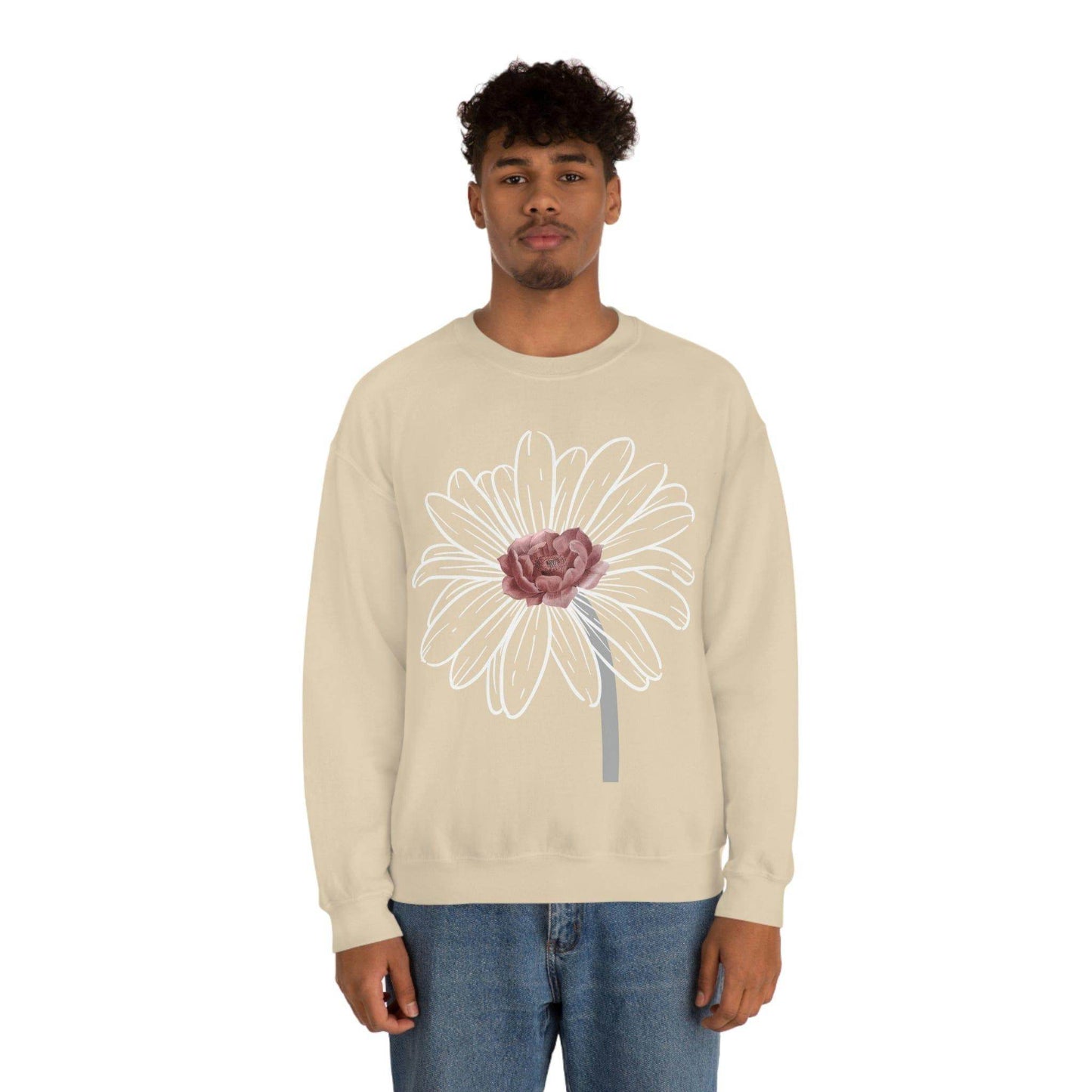 Floral Sweatshirt, Wildflower Sweatshirt, Flower sweatshirt, Wild Flowers - Giftsmojo