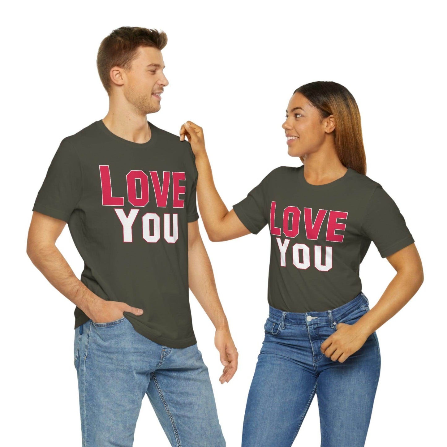 Love you T-shirt - Giftsmojo