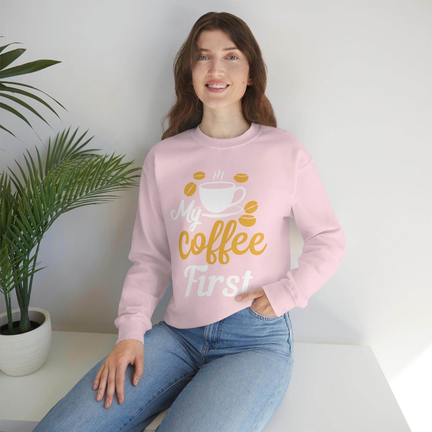 My Coffee First Sweatshirt - Giftsmojo