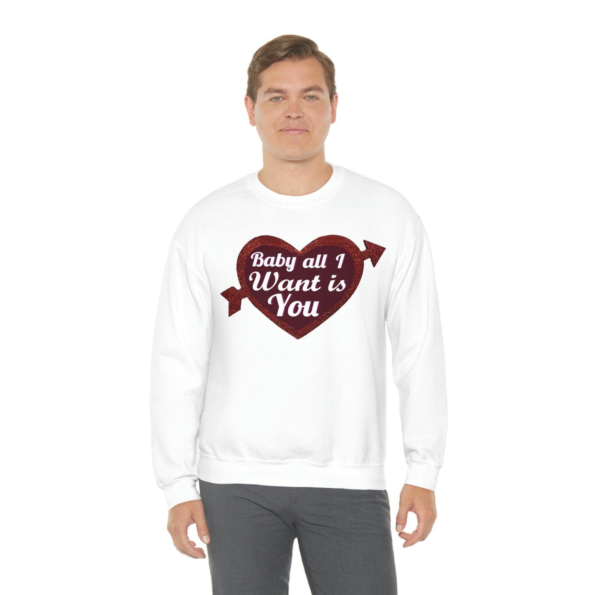 Baby all I want is You Sweatshirt - Giftsmojo