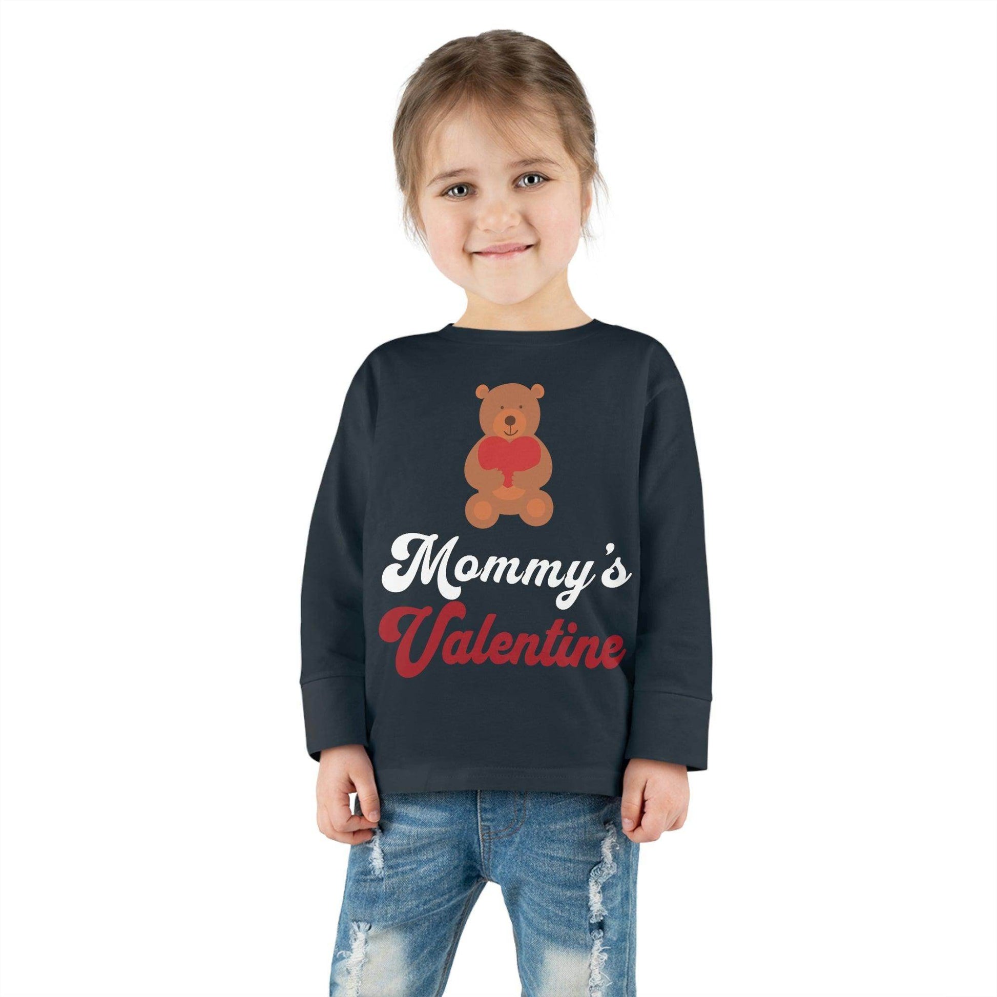 Mommy's Valentine - Kids Valentine day shirt - Giftsmojo