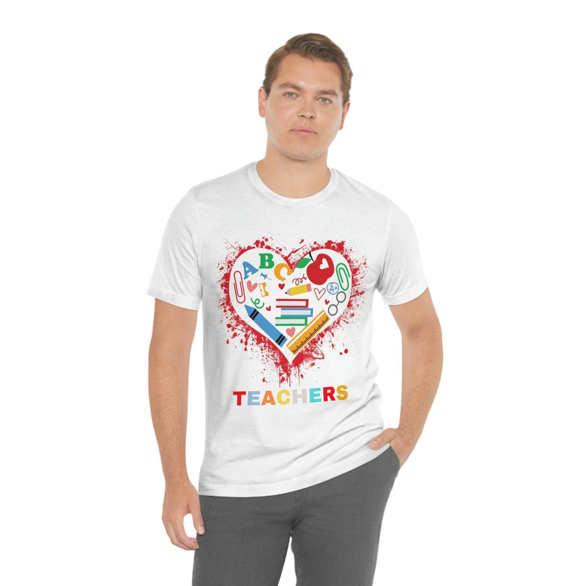 Love Teachers Shirt - Teacher Appreciation Shirt - Giftsmojo