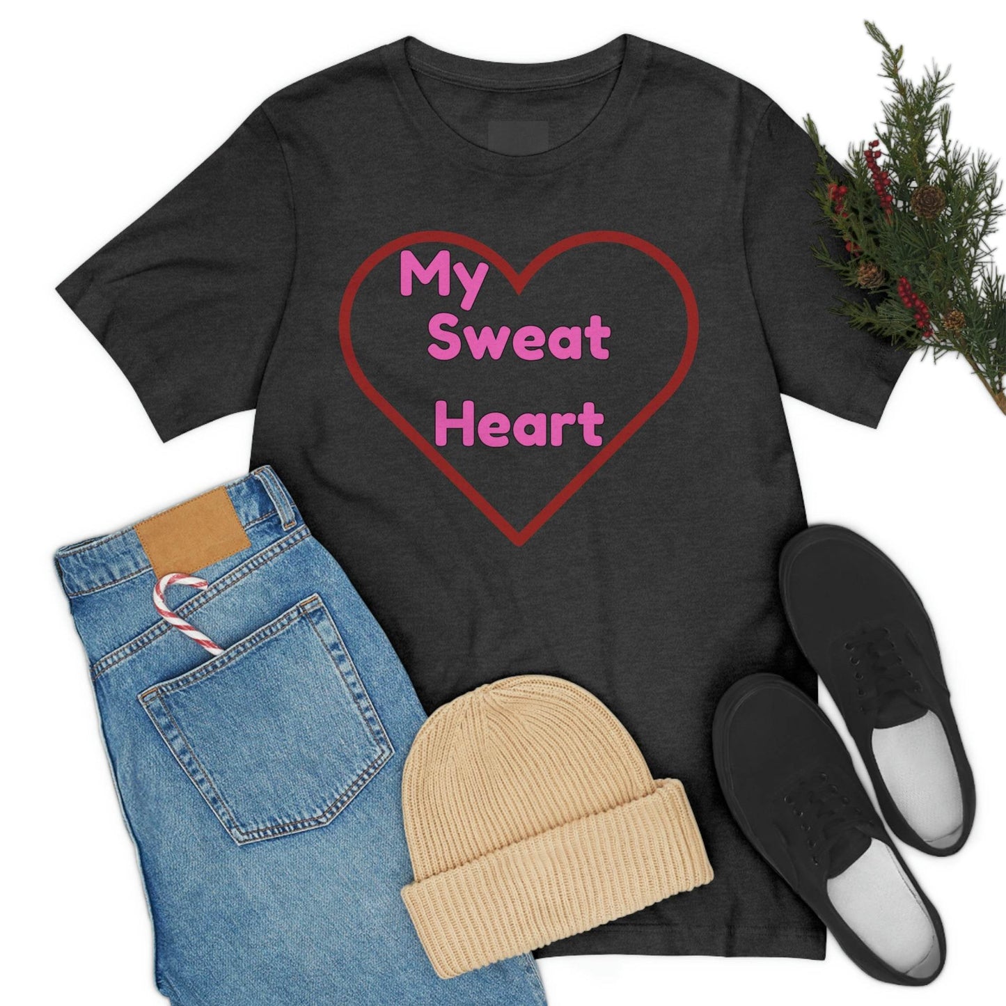 My Sweat Heart - Love shirt - Gift for wife - Gift for Husband - Gift for Girlfriend and Boyfriend - Giftsmojo