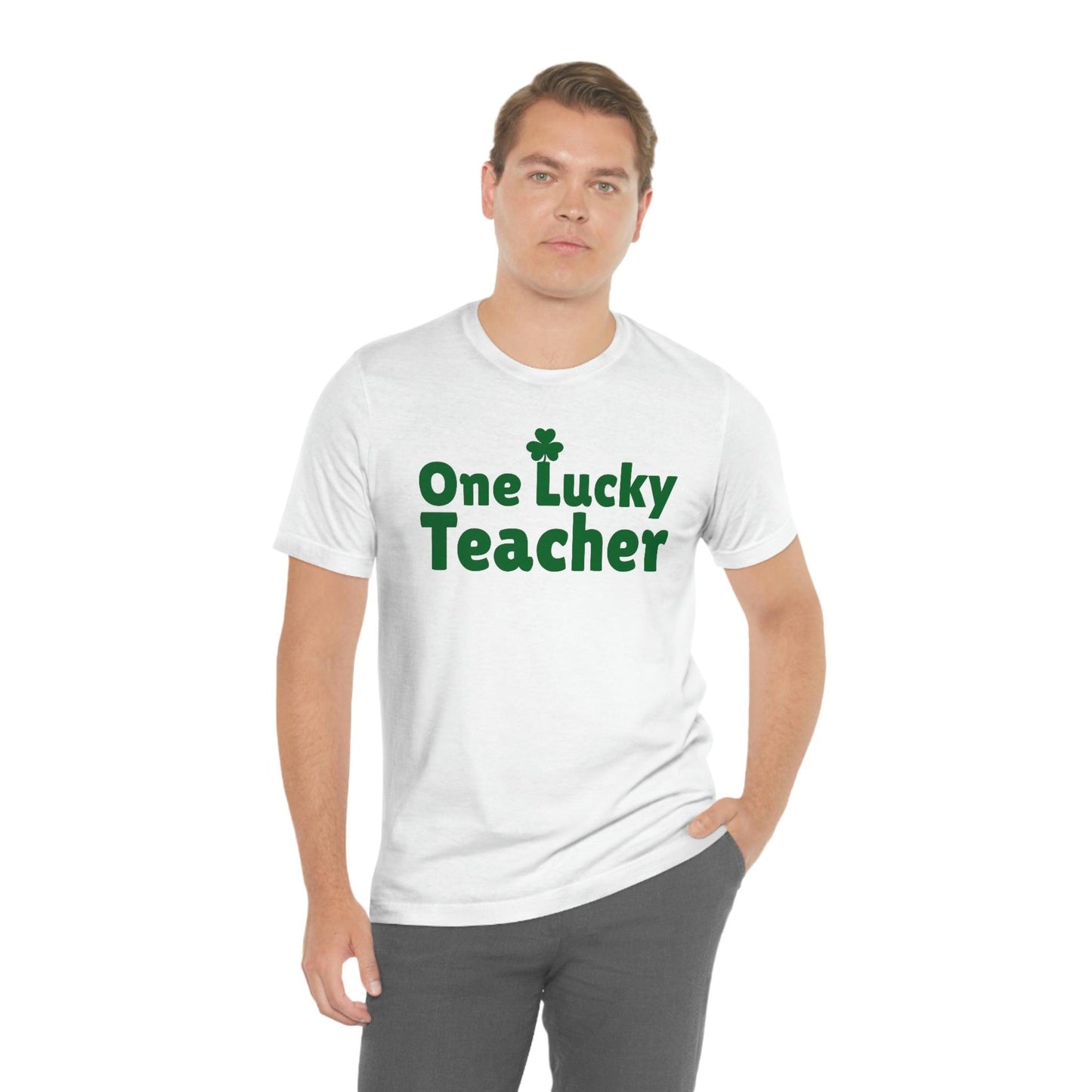 Feeling Lucky Shirt One Lucky Teacher Shirt St Patrick's Day shirt - Funny St Paddy's day Funny Shirt Shamrock shirt shenanigans shirt - Giftsmojo