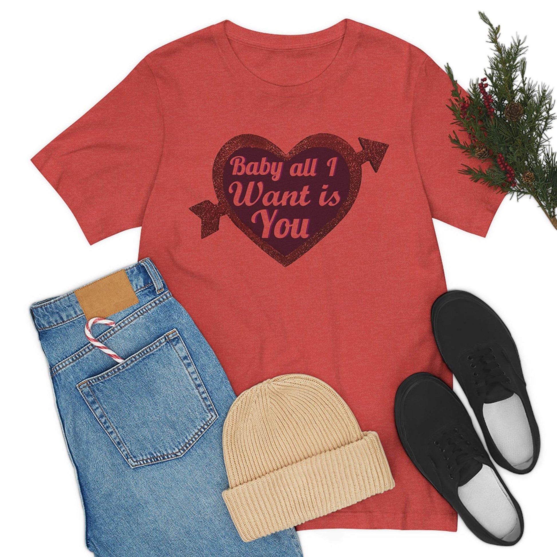 Baby all I want is You Tee - Giftsmojo