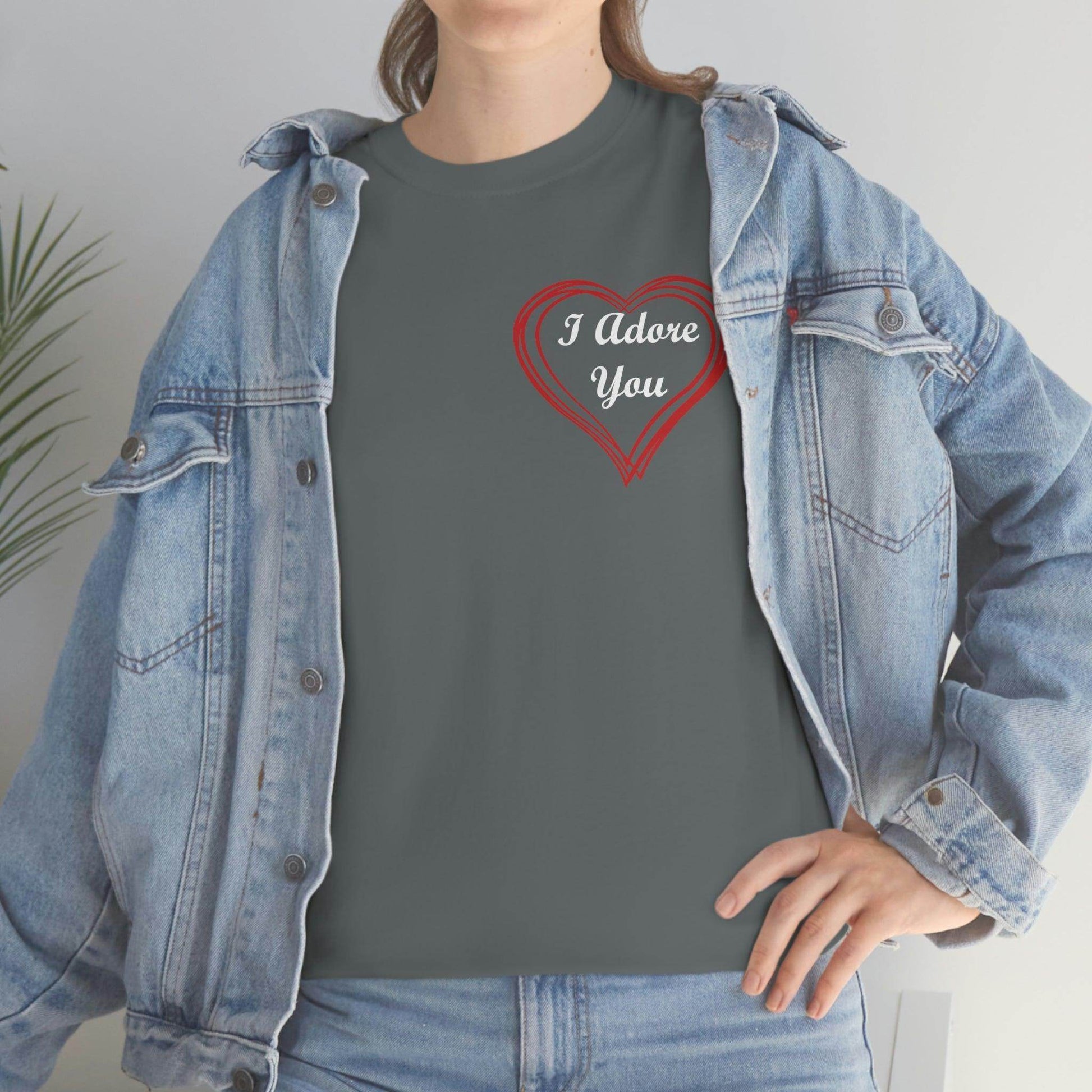 I Adore You T-shirt - Giftsmojo
