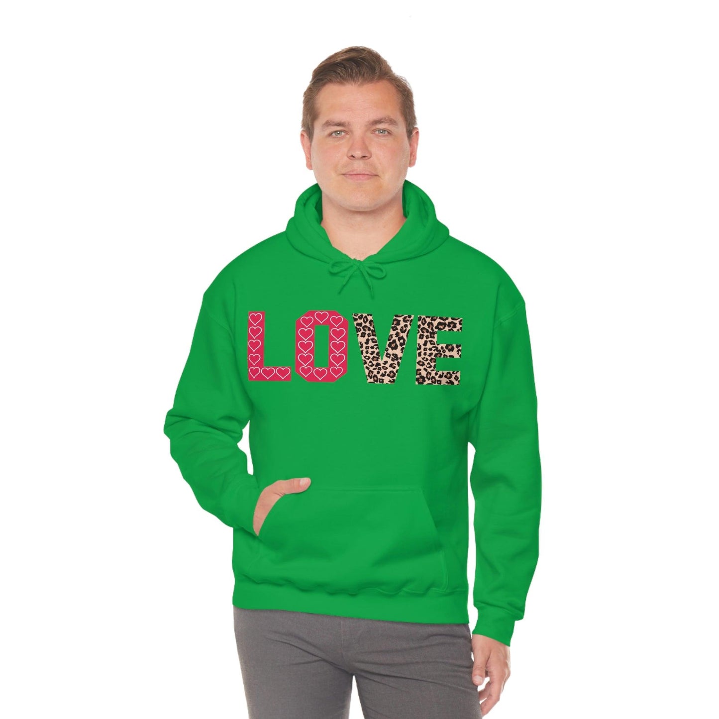 Leopard print Hooded Sweatshirt