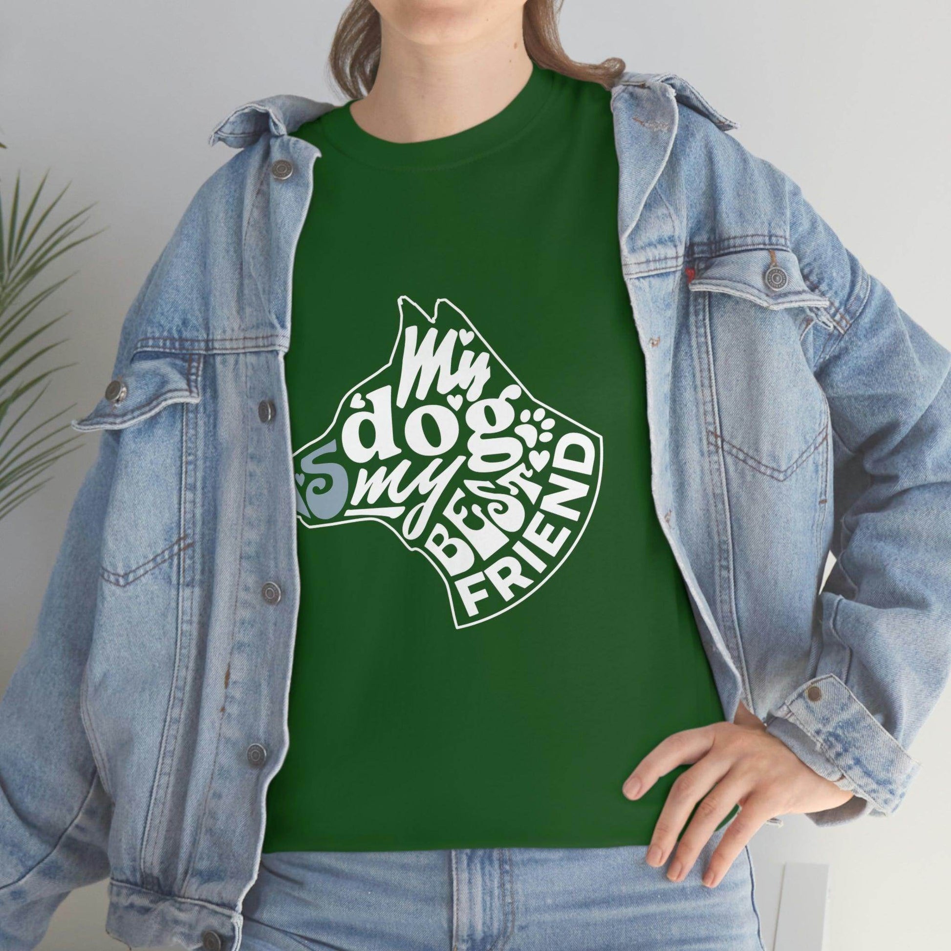 My Dog is My Best Friend Tee - Giftsmojo