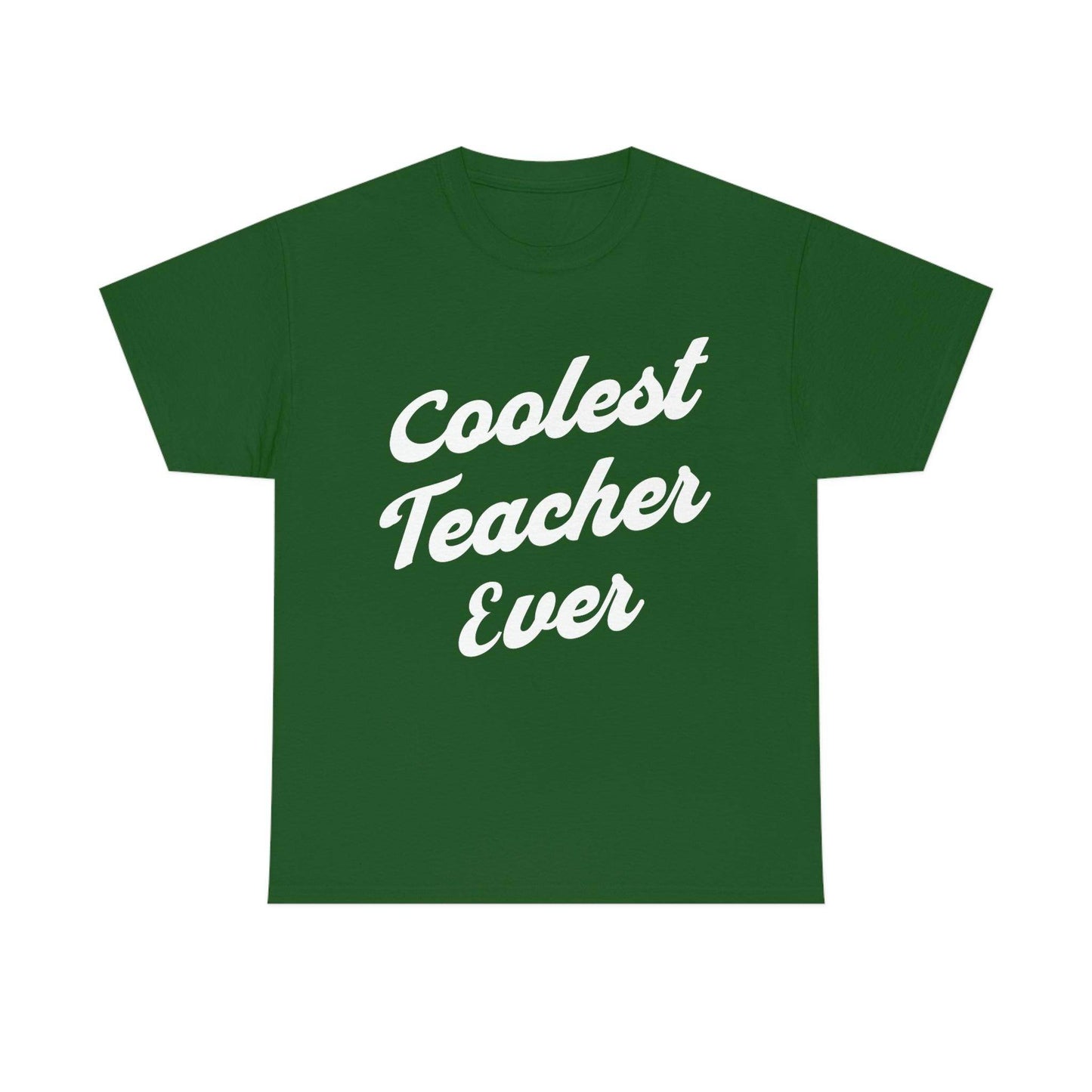 Coolest Teacher Ever T-Shirt - Giftsmojo