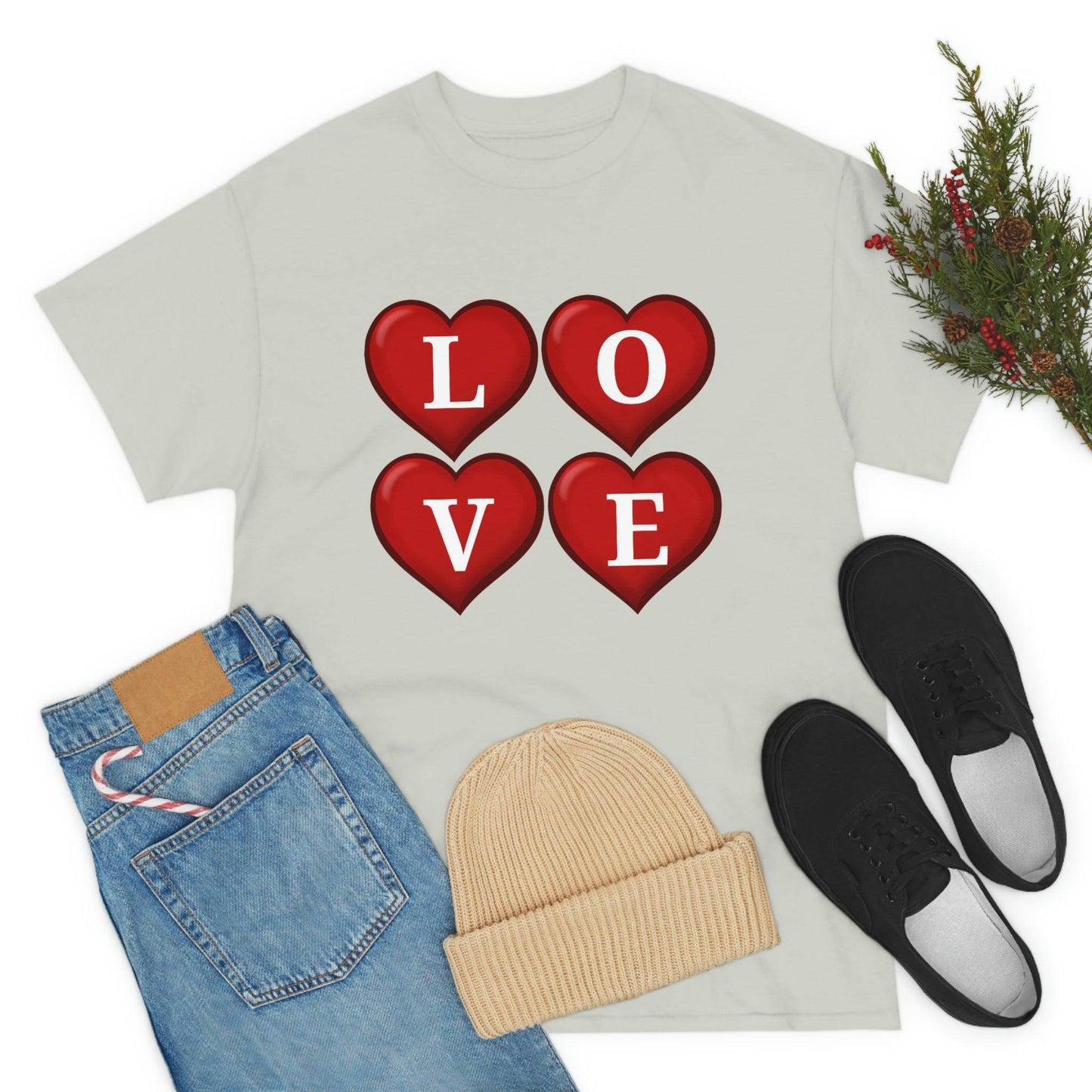 4hearts love Tee - Giftsmojo