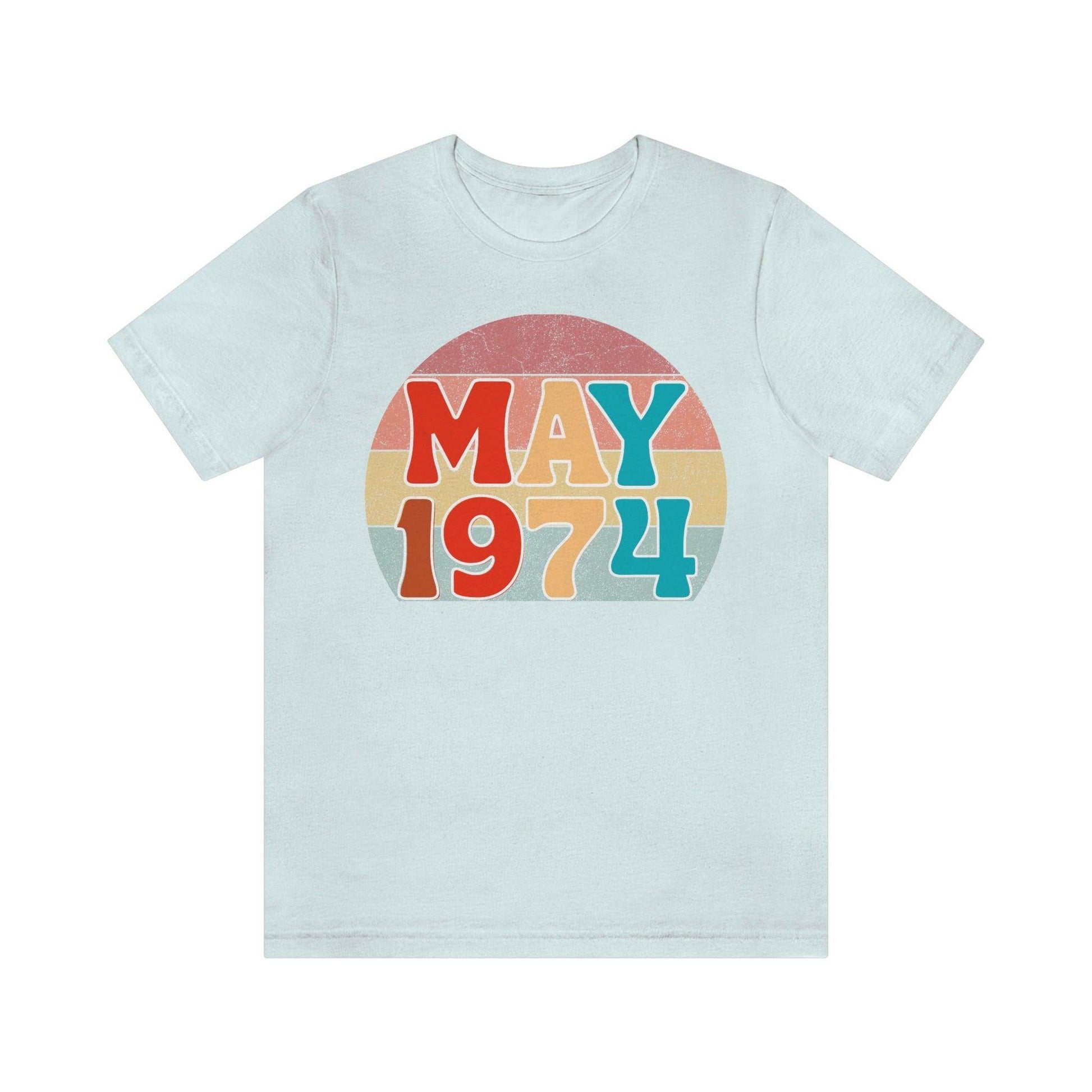 49th Birthday Shirt, 1974 Shirt, 49th Birthday Tee, Vintage 1974 Shirt, 49th Birthday Gifts, 1974 Birthday Shirt, 49th Birthday Gift - Giftsmojo