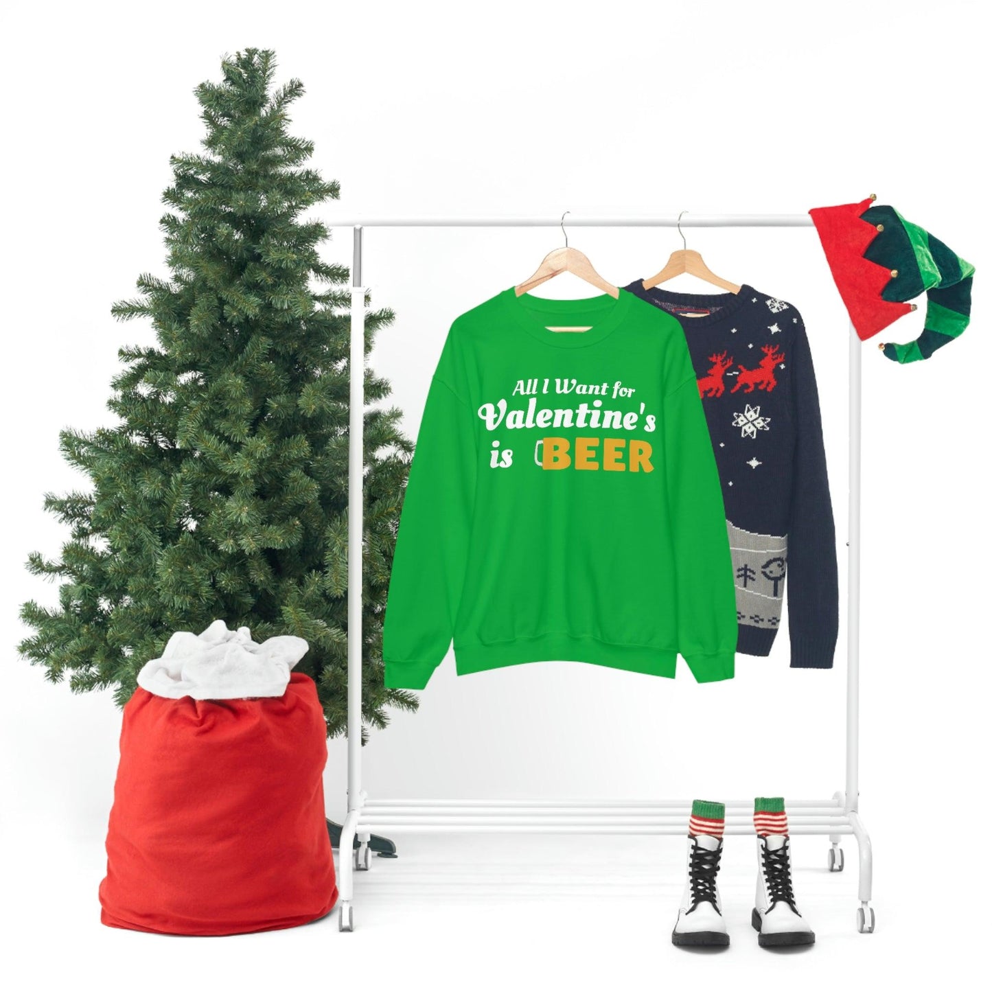 All I want for Valentine's is Beer Sweatshirt
