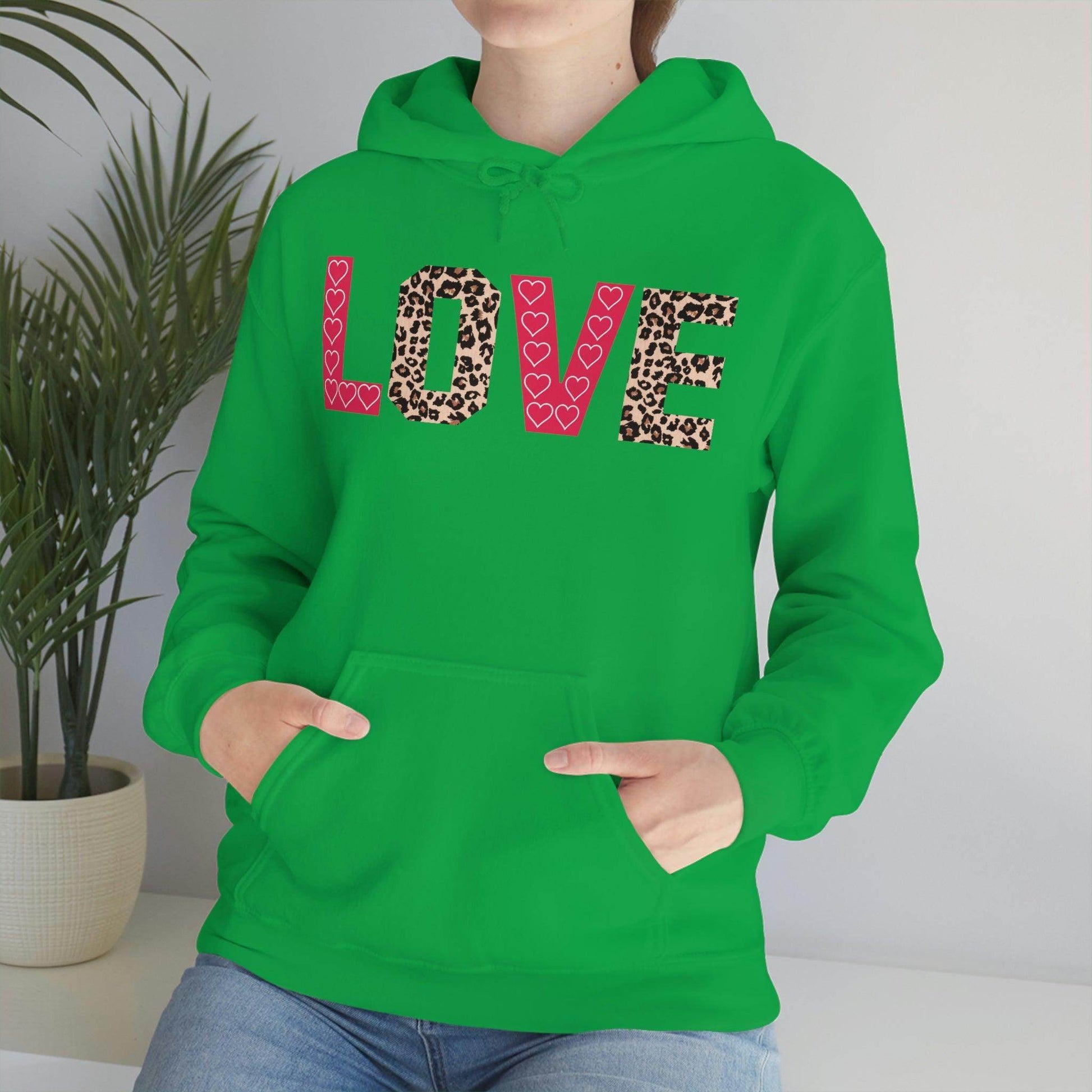 Love Hooded Sweatshirt - Giftsmojo