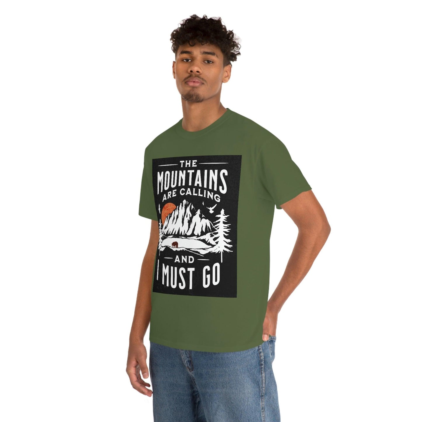 The Mountains are calling Tee - Giftsmojo