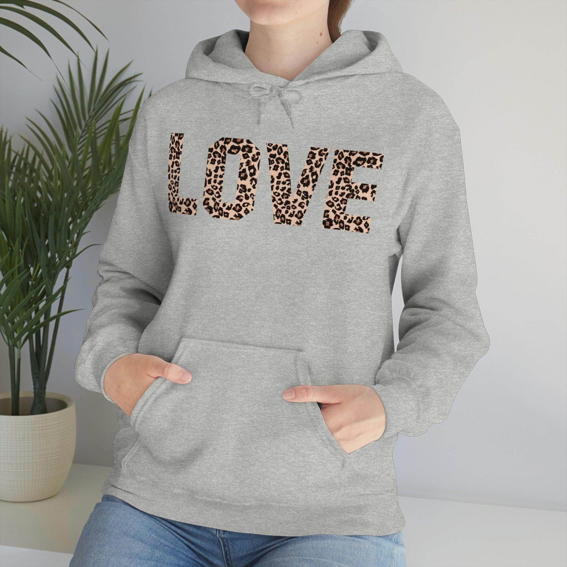 Leopard print Hooded Sweatshirt - Giftsmojo