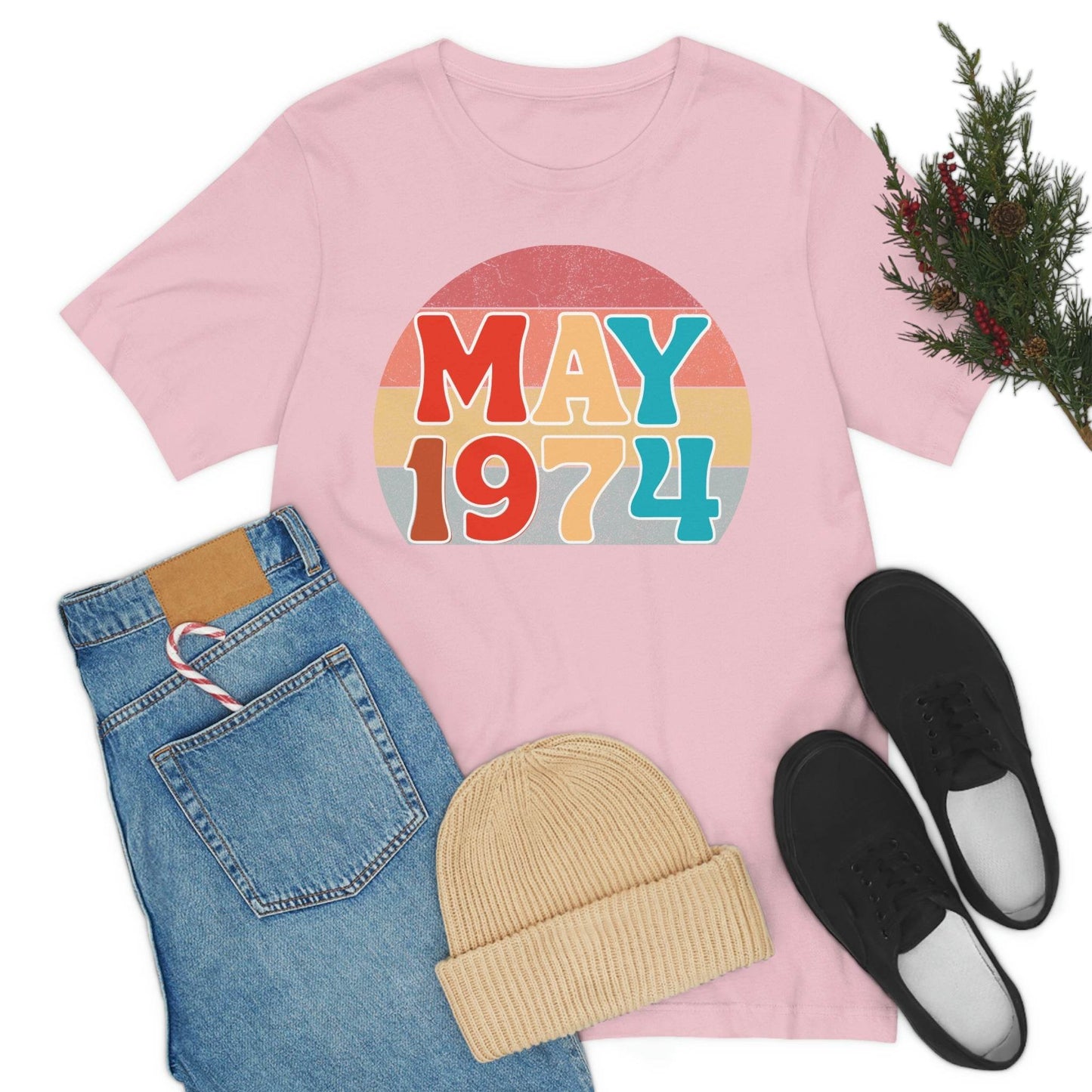 49th Birthday Shirt, 1974 Shirt, 49th Birthday Tee, Vintage 1974 Shirt, 49th Birthday Gifts, 1974 Birthday Shirt, 49th Birthday Gift - Giftsmojo