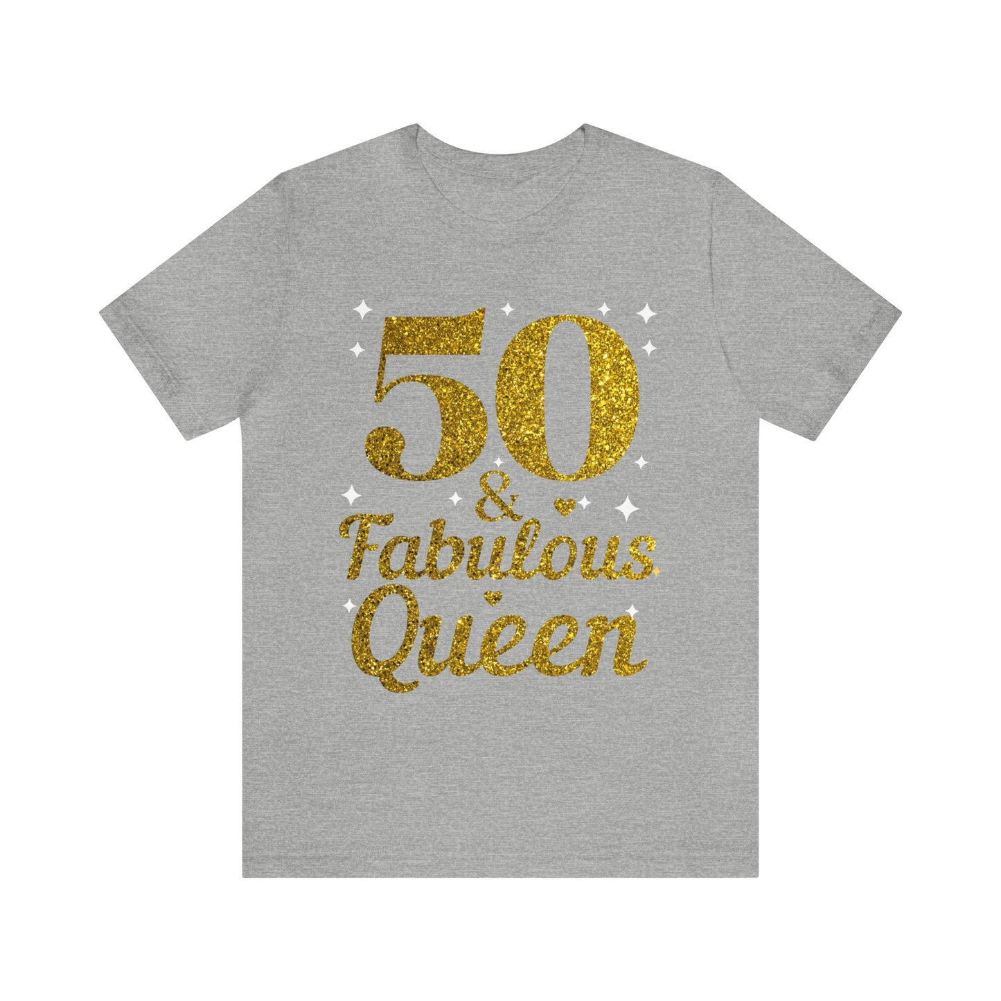 Funny 50th birthday shirt, 50th birthday Tshirt, 50 and fabulous Queen, birthday queen shirt, Gift for 50th birthday, Vintage shirt, birthday gift, birthday girl shirt, mom’s birthday gift, mom gift, wife gift,