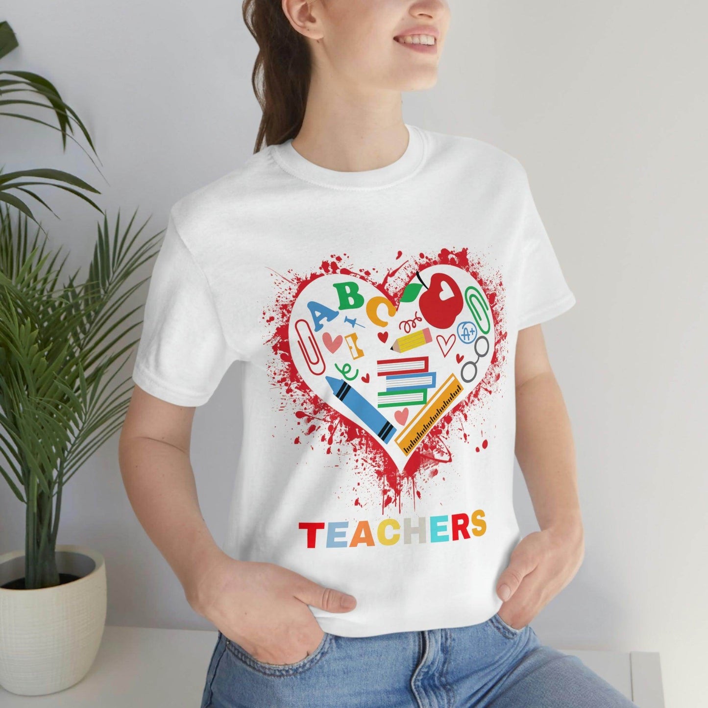 Love Teachers Shirt - Teacher Appreciation Shirt - Giftsmojo