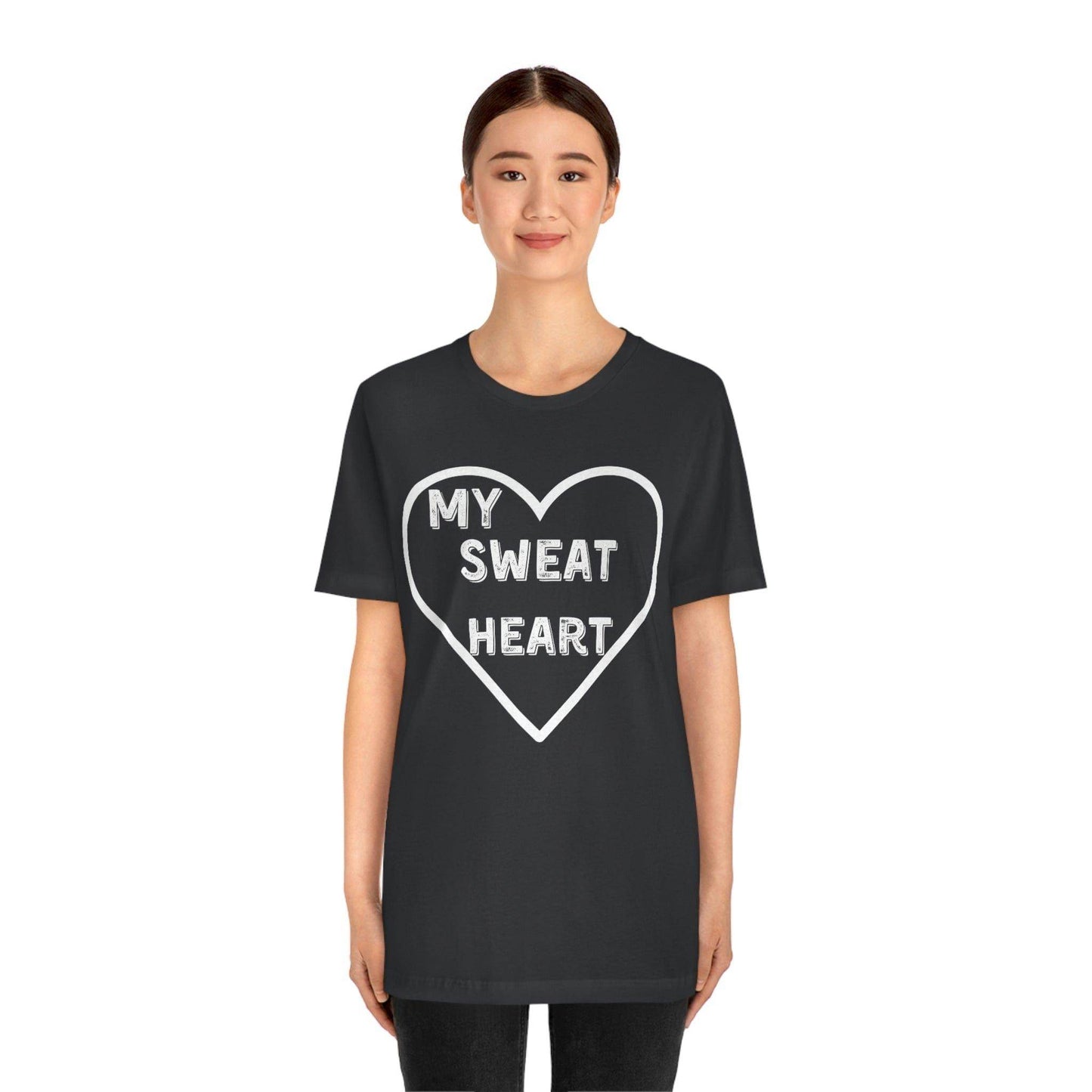My Sweat Heart - Love shirt - Gift for wife - Gift for Husband - Gift for Girlfriend and Boyfriend - Giftsmojo