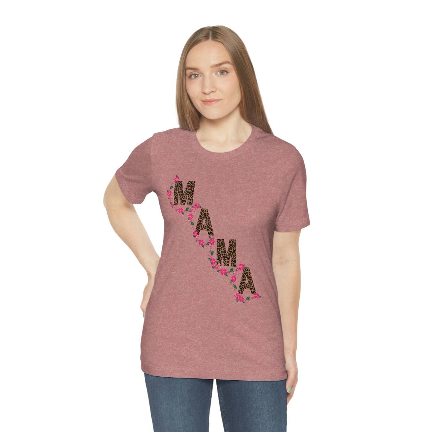 Leopard print Mama shirt - Leopard Mama Shirt mothers day shirt new mom shirt - Giftsmojo
