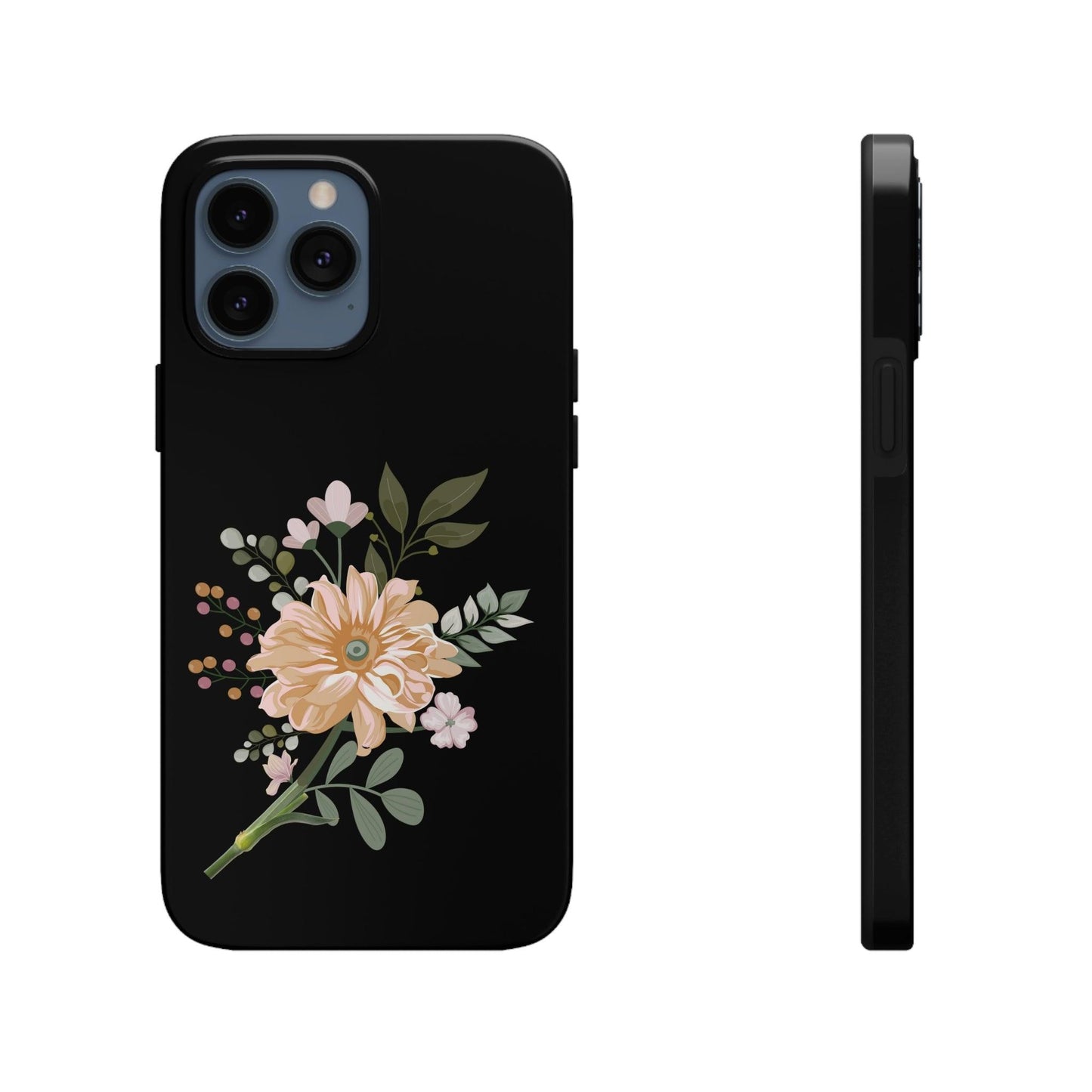 Floral Phone case, Tough Phone Cases, Mom Phone Case fit for iPhone 14 Pro, 13, 12, 11 Pro Max, Xr, Xs, 8+, 7, And Samsung S6
